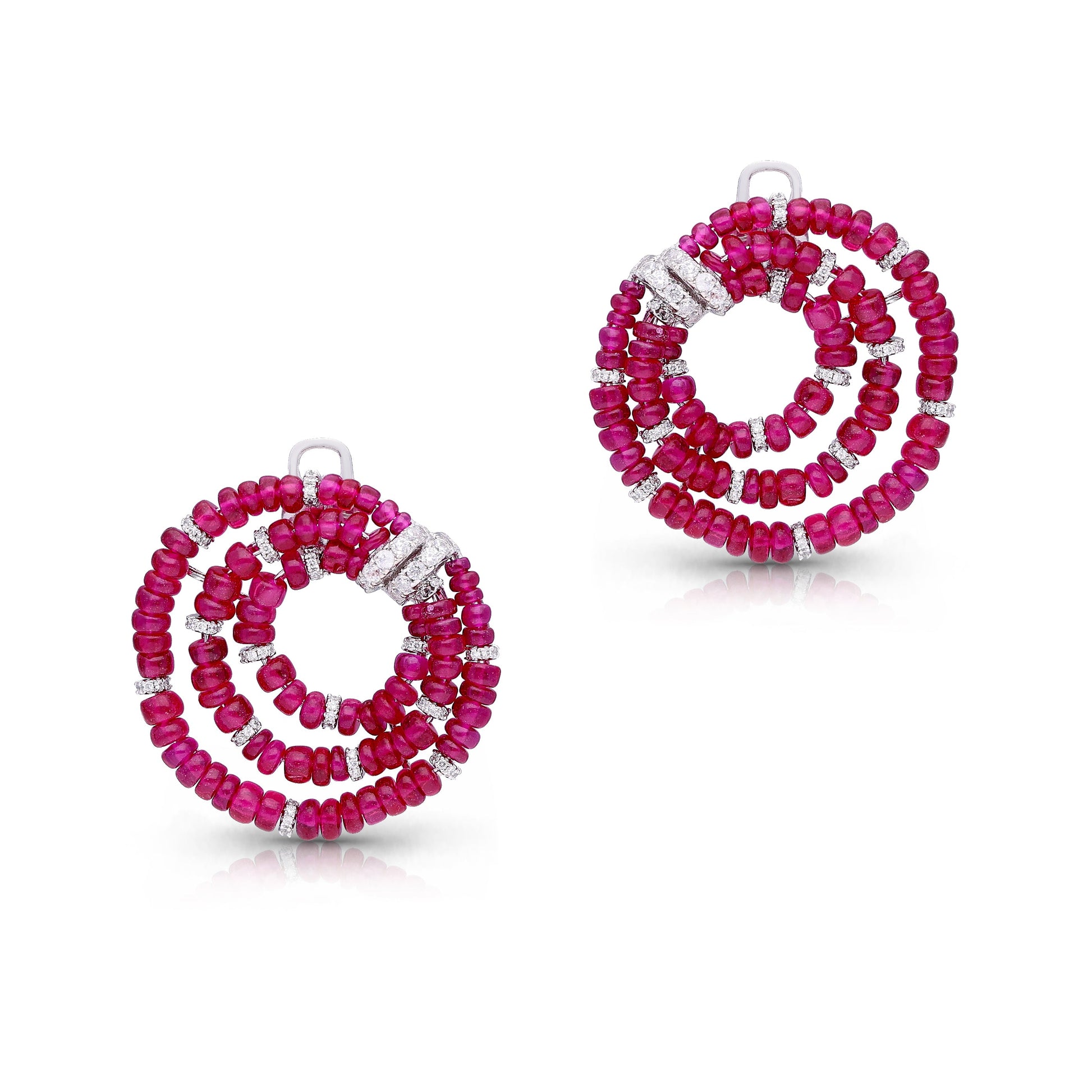Whispering Ruby Earrings