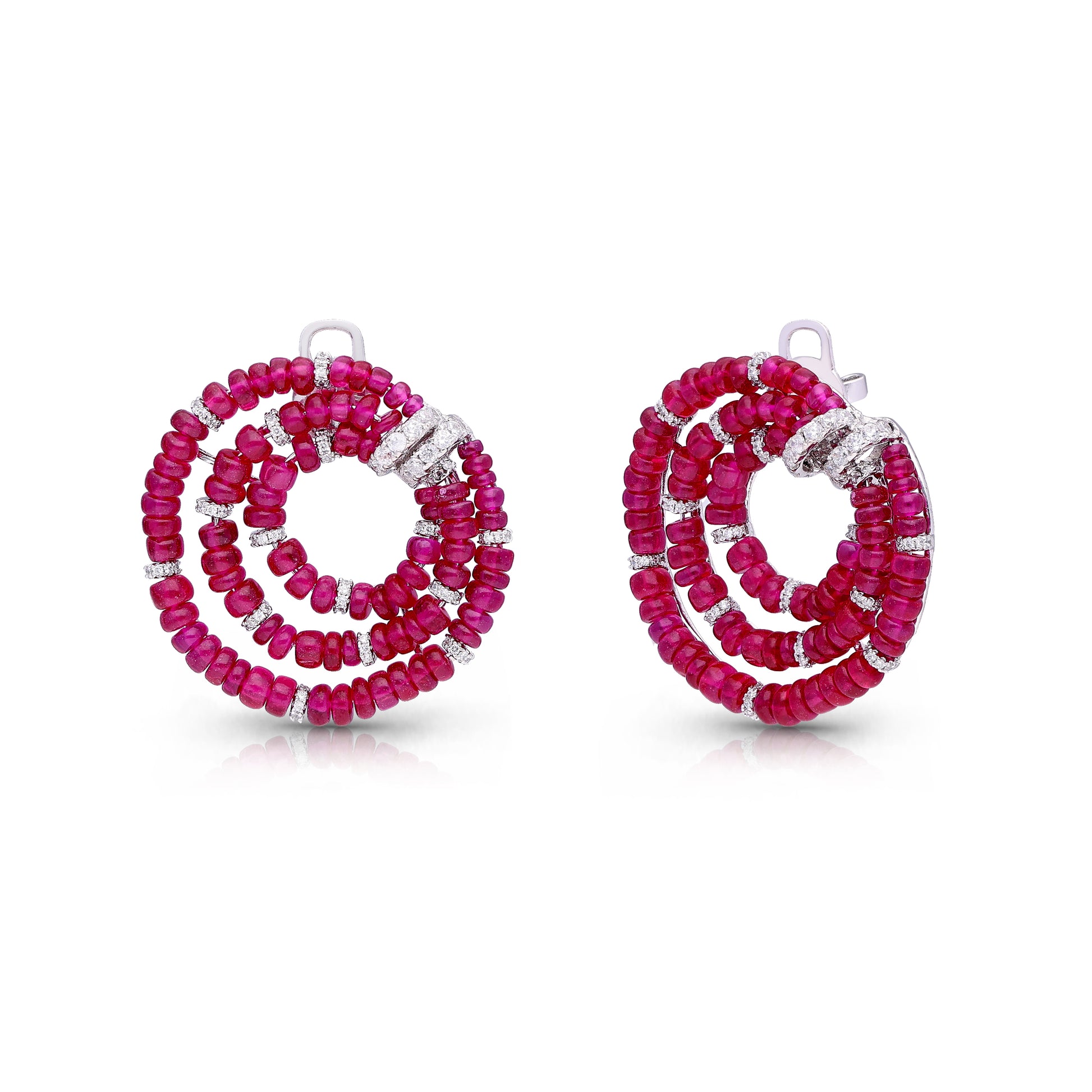 Whispering Ruby Earrings