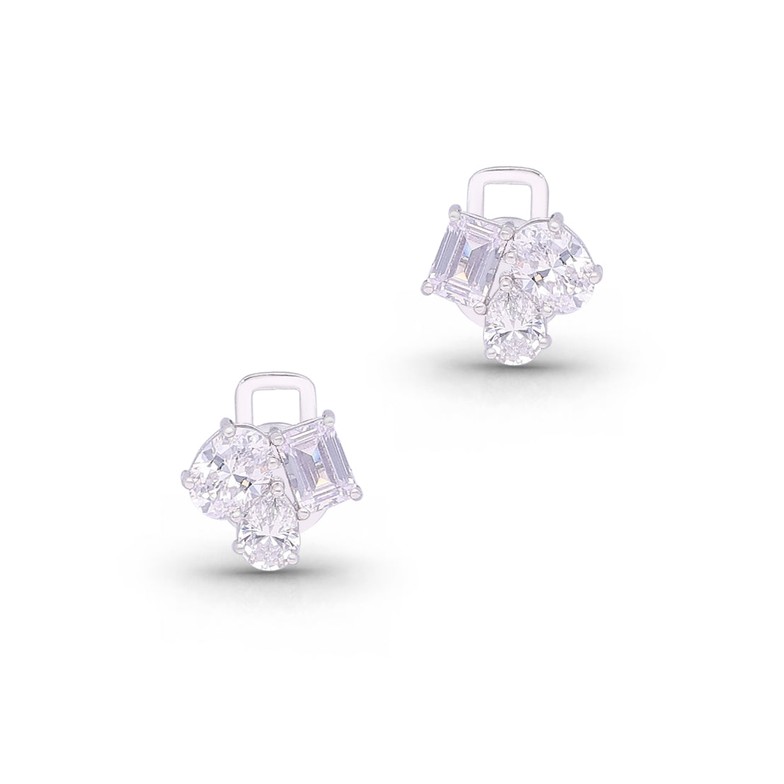 Snowflare Studds Earrings