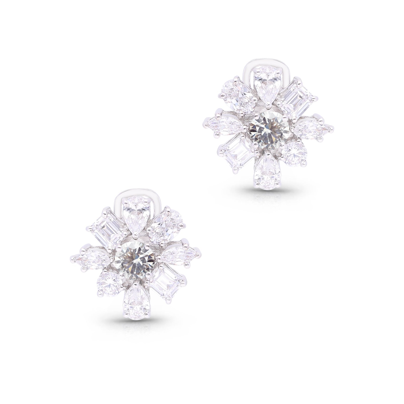 Fancycut Diamond Echo Cluster