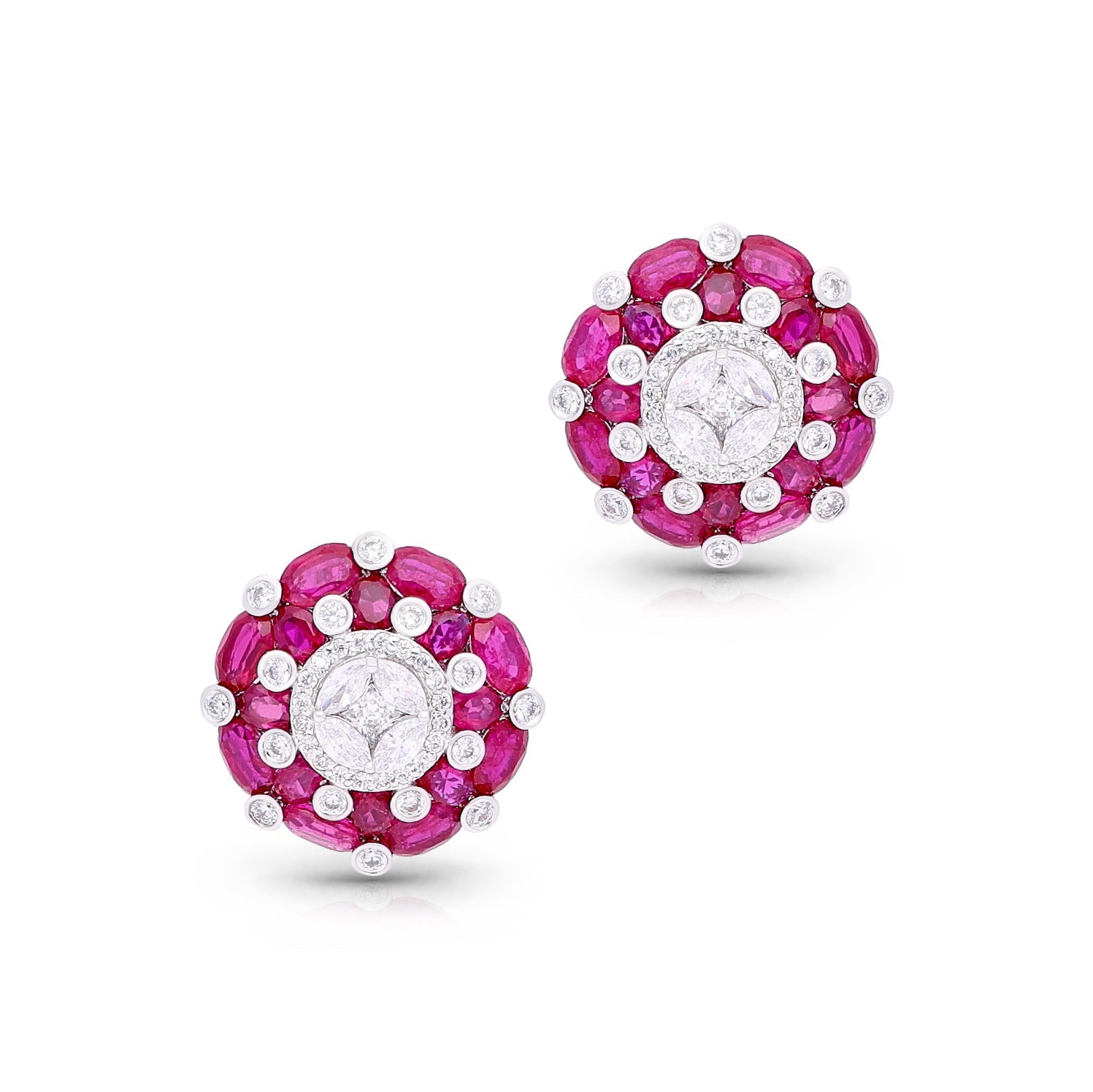 Heartflare Pins Earrings