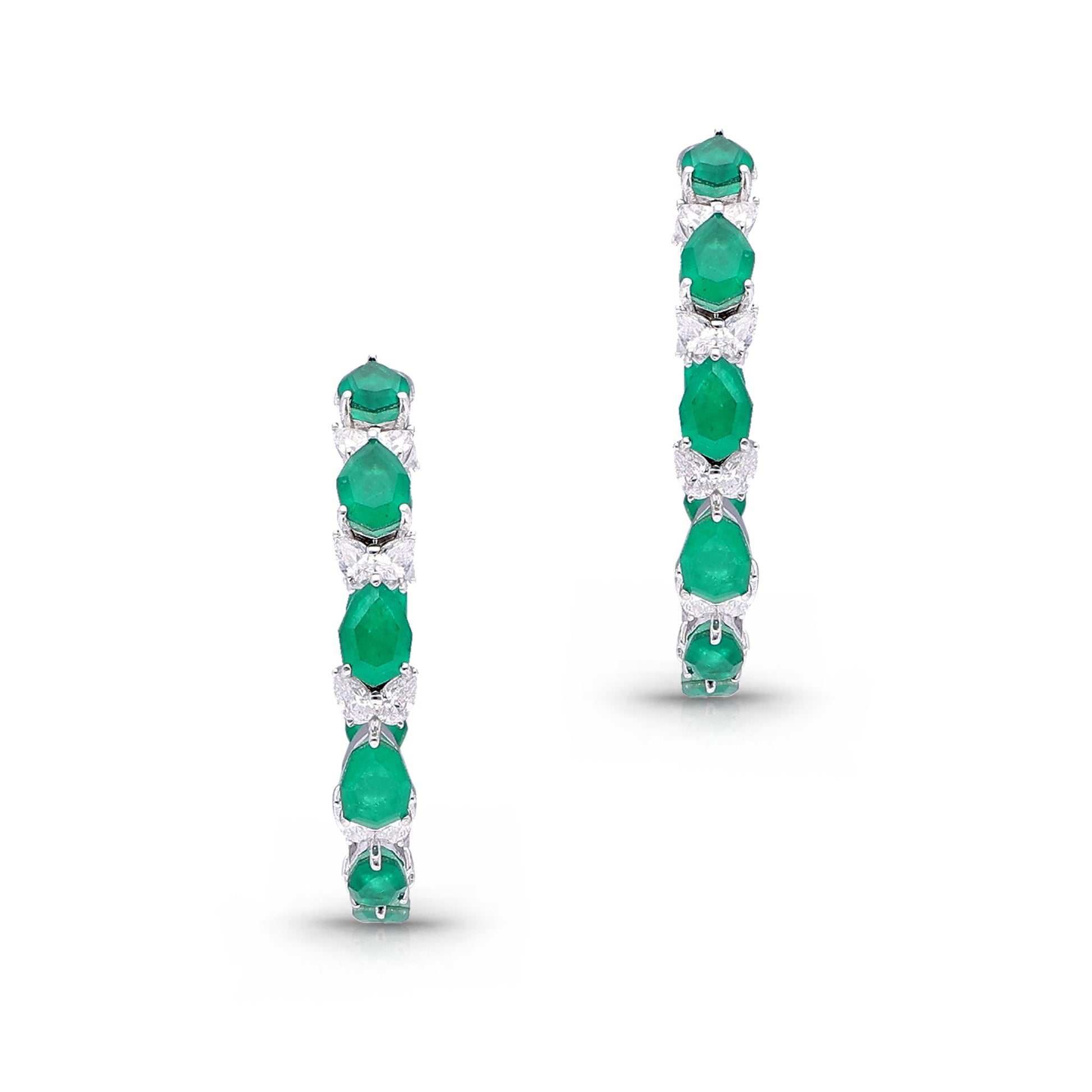 Emerald Bloom Earrings