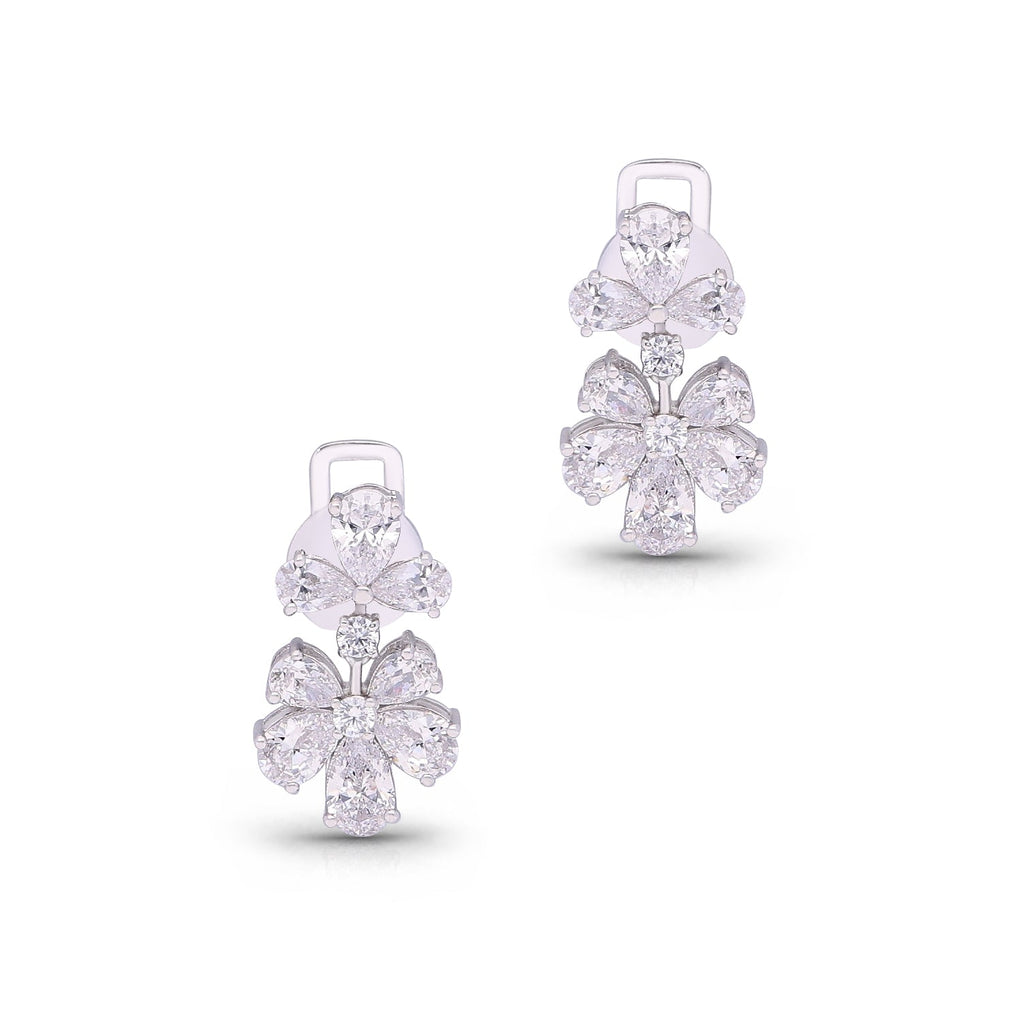 Crystal Cascade Earrings