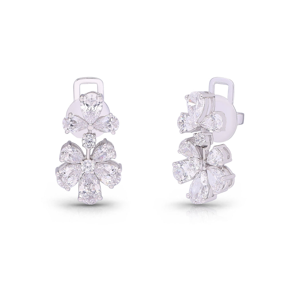 Crystal Cascade Earrings