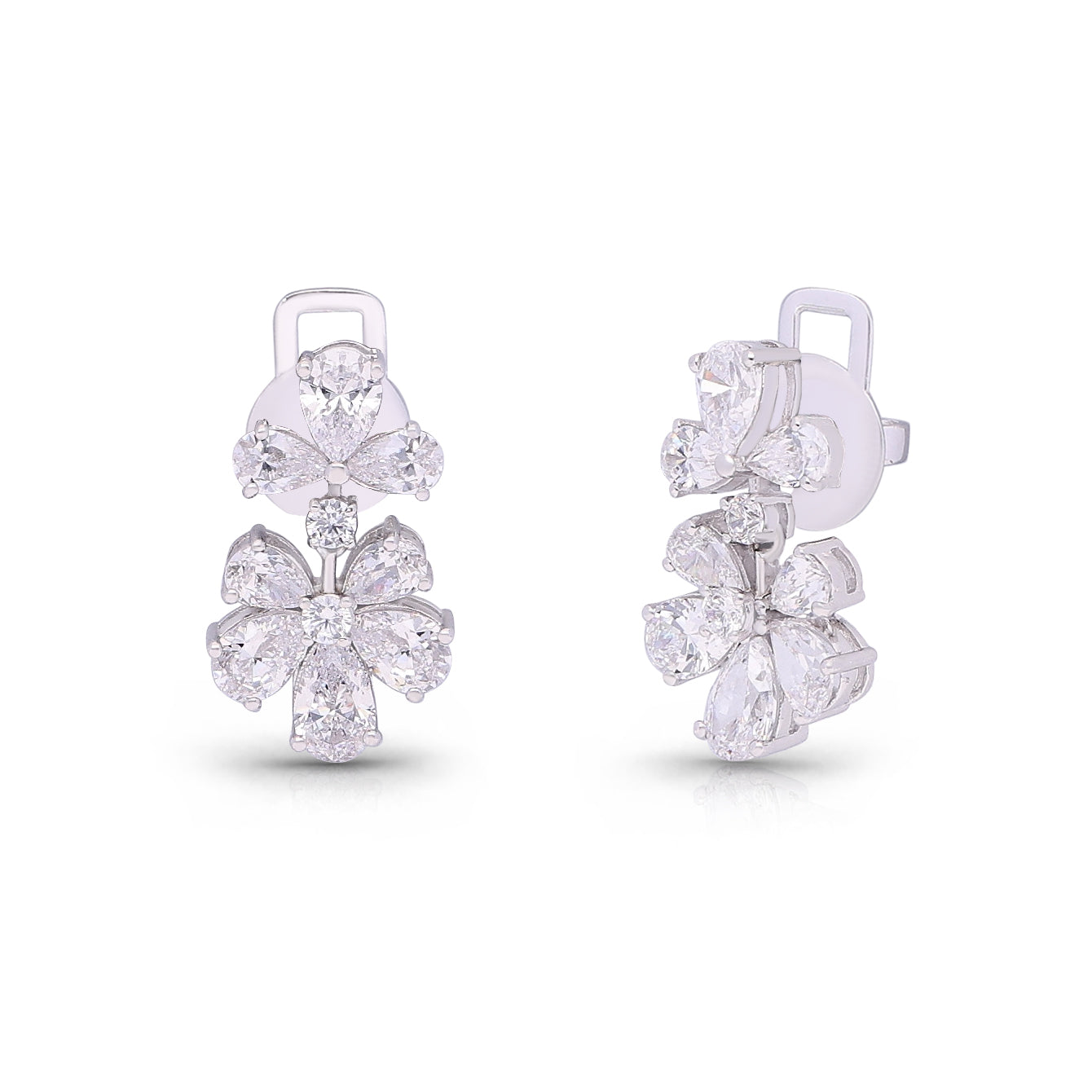 Crystal Cascade Earrings