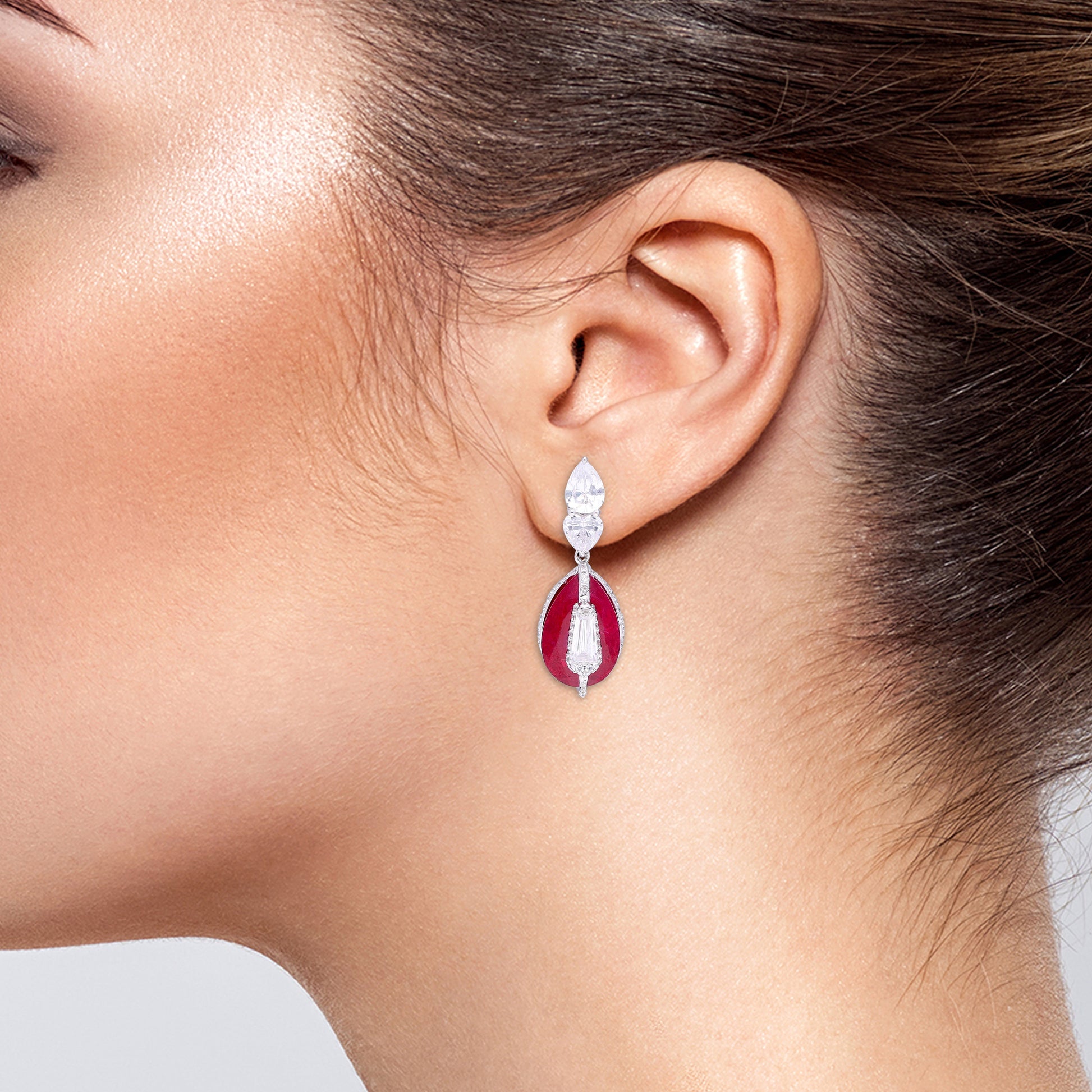 Ruby Serenique Earrings