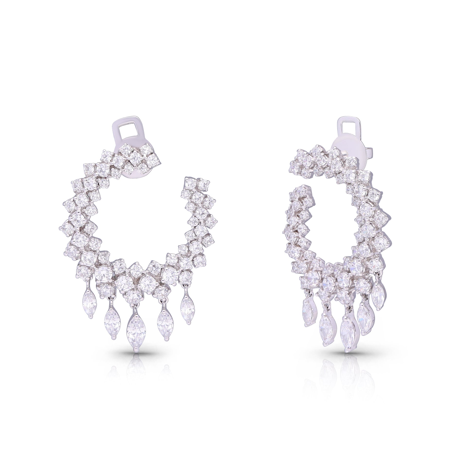 Diamond Embrace Earrings