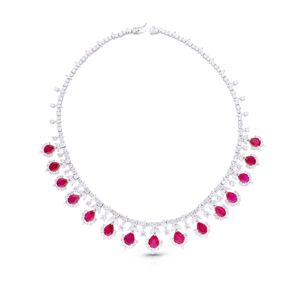 Ruby Glitzara Necklace