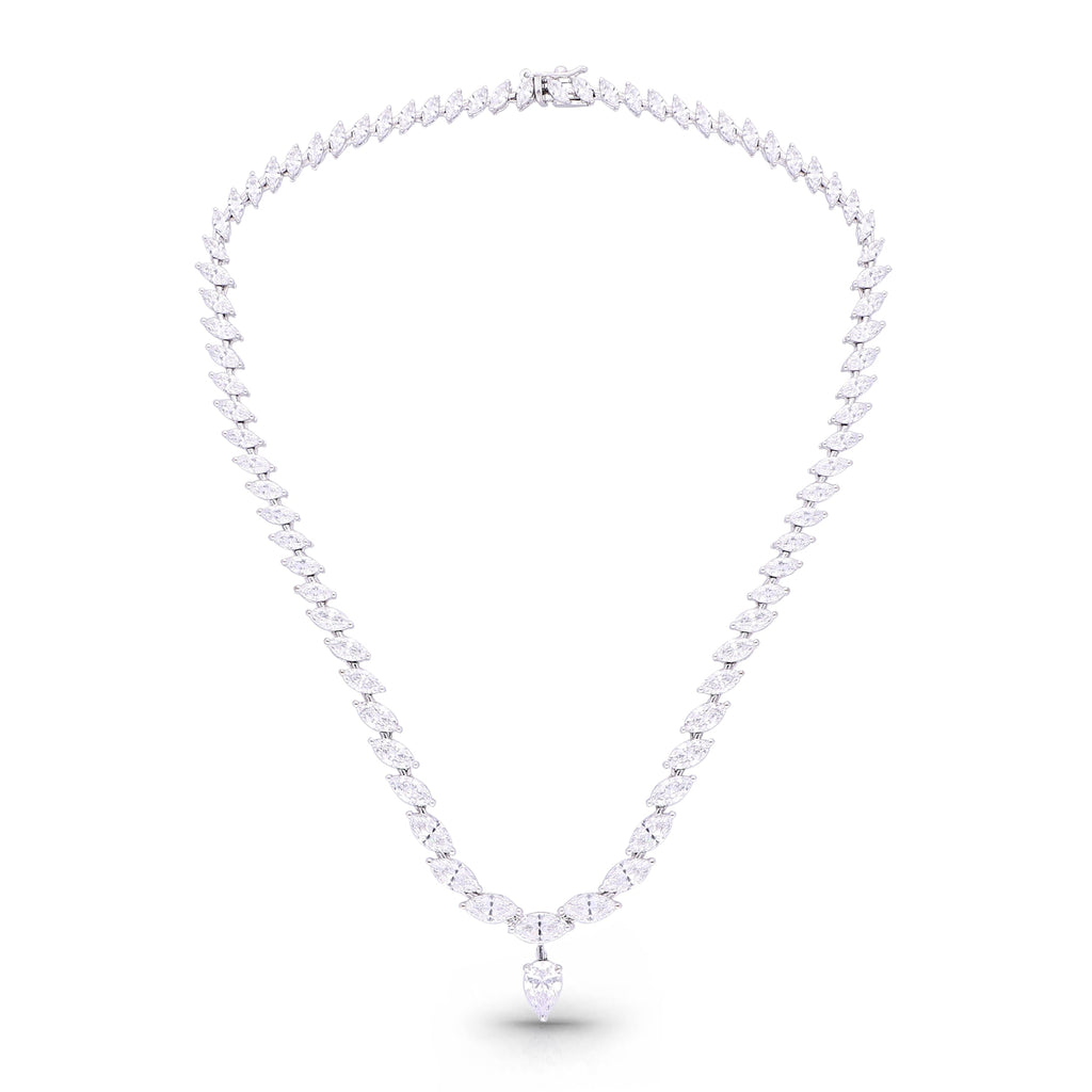 Silvara Marquise Necklace