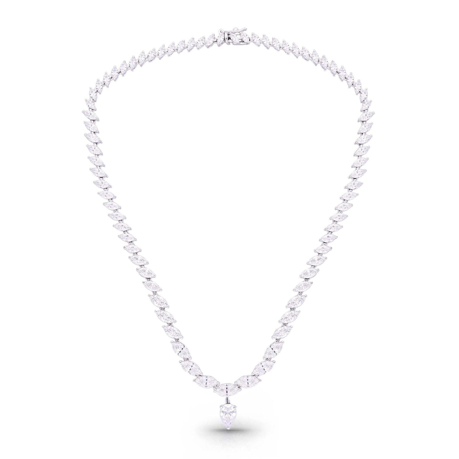 Silvara Marquise Necklace