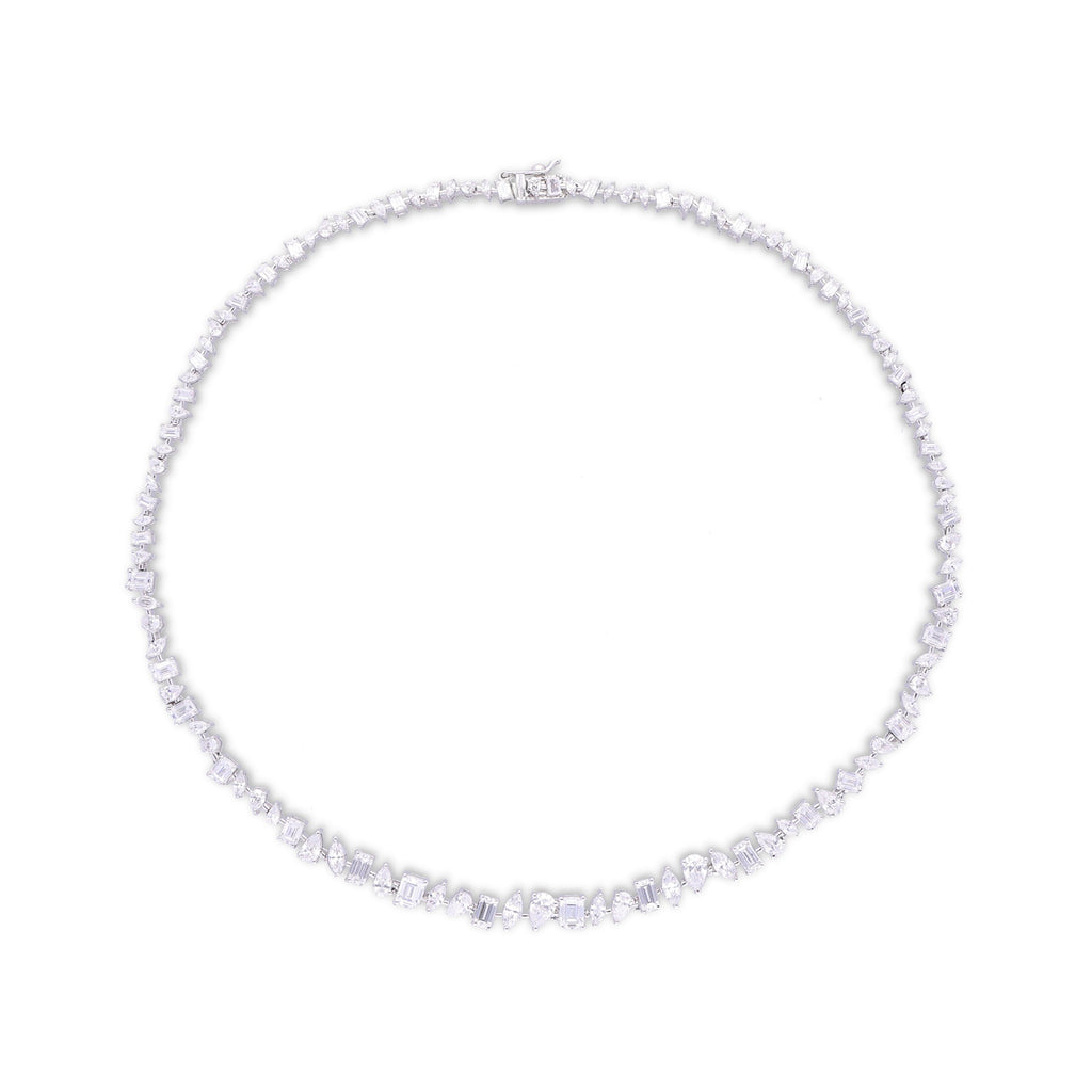 Fancycut Solitaire Diamond Grace Necklace