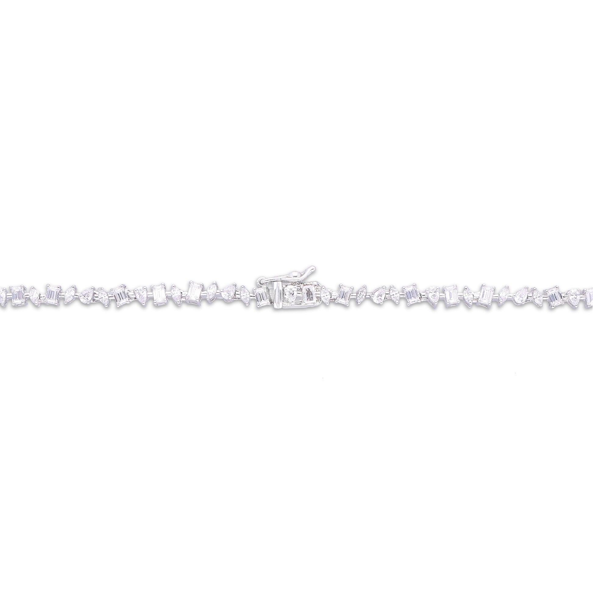 Fancycut Solitaire Diamond Grace Necklace