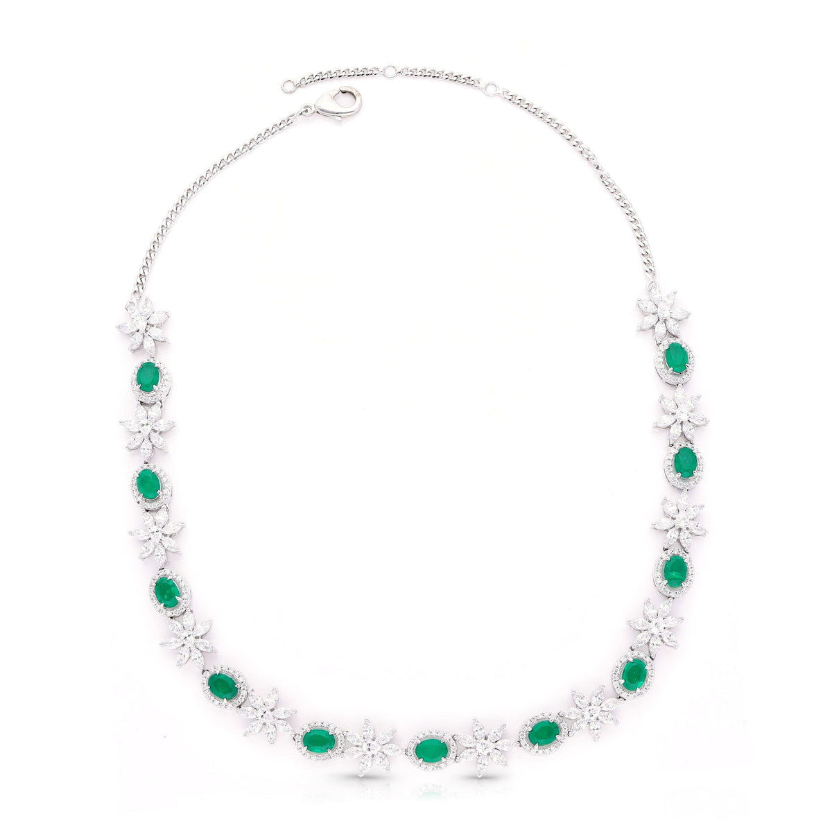 Celestyn Emerald Spark Necklace
