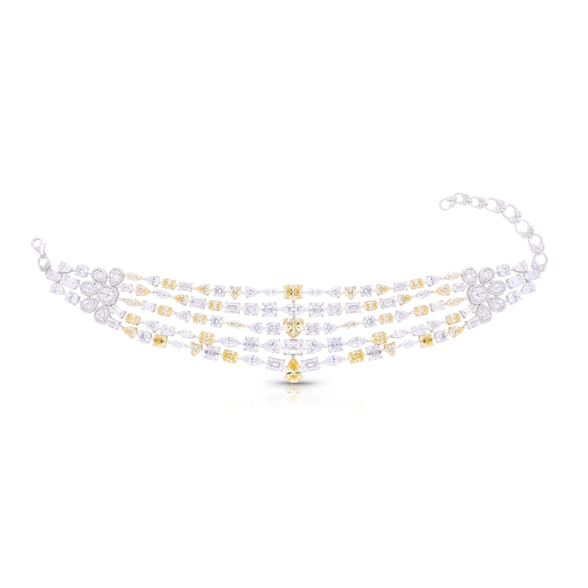 Snowflake Elegance Choker Necklace