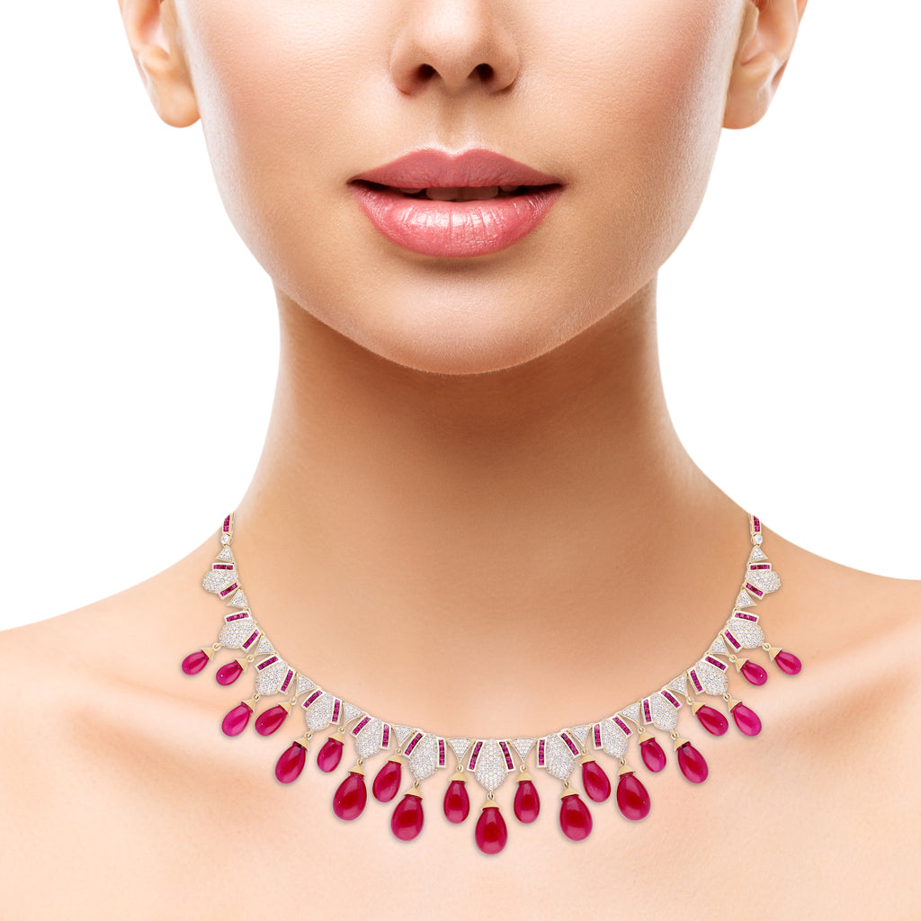 Rubelle Radiance Necklace