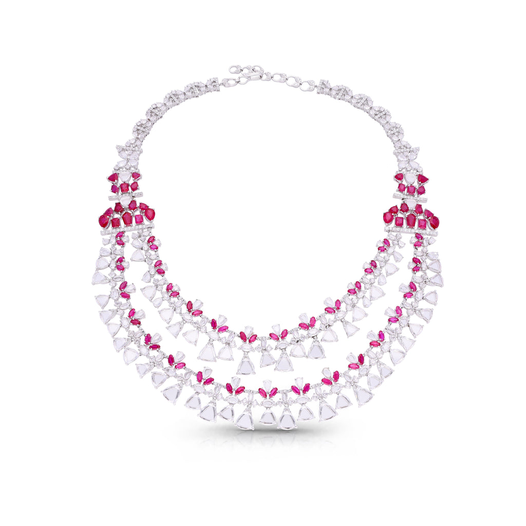 Ruby Grace Multilayer Necklace