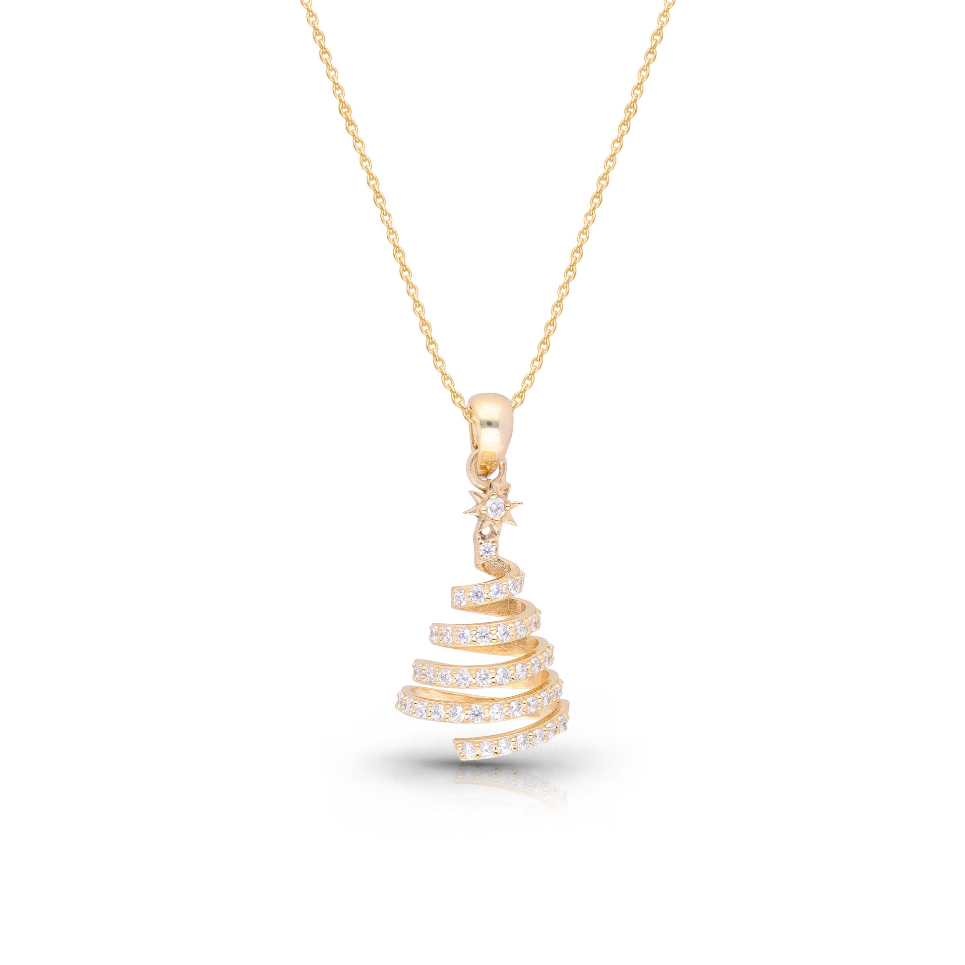 Sunbeam Spiral Pendant