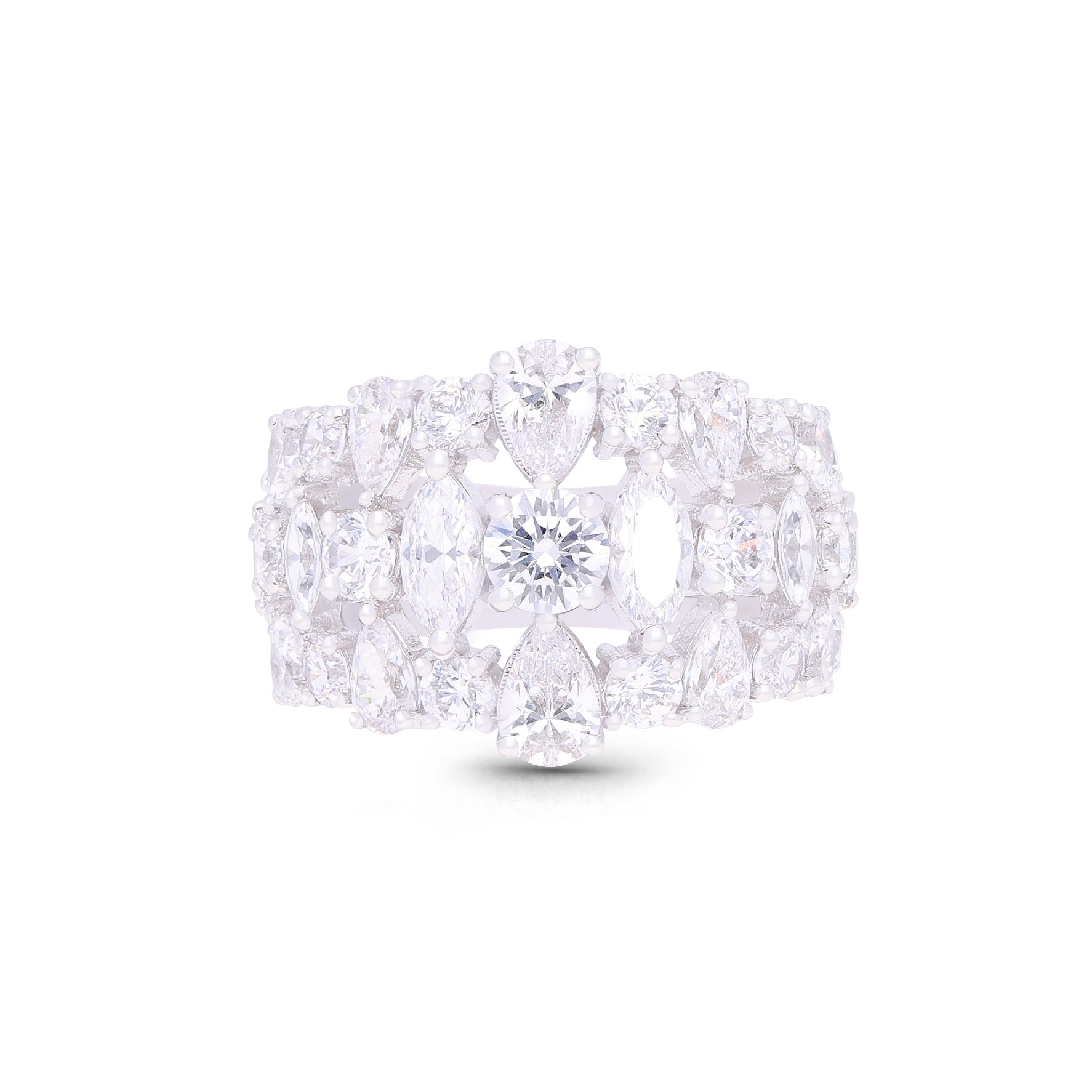Diamond Echo Ring