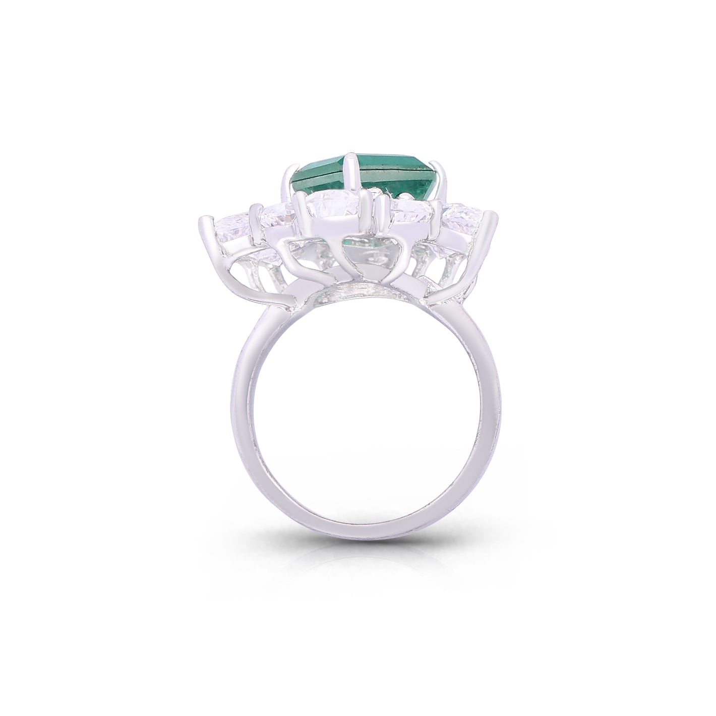 Luminous Laurel Ring
