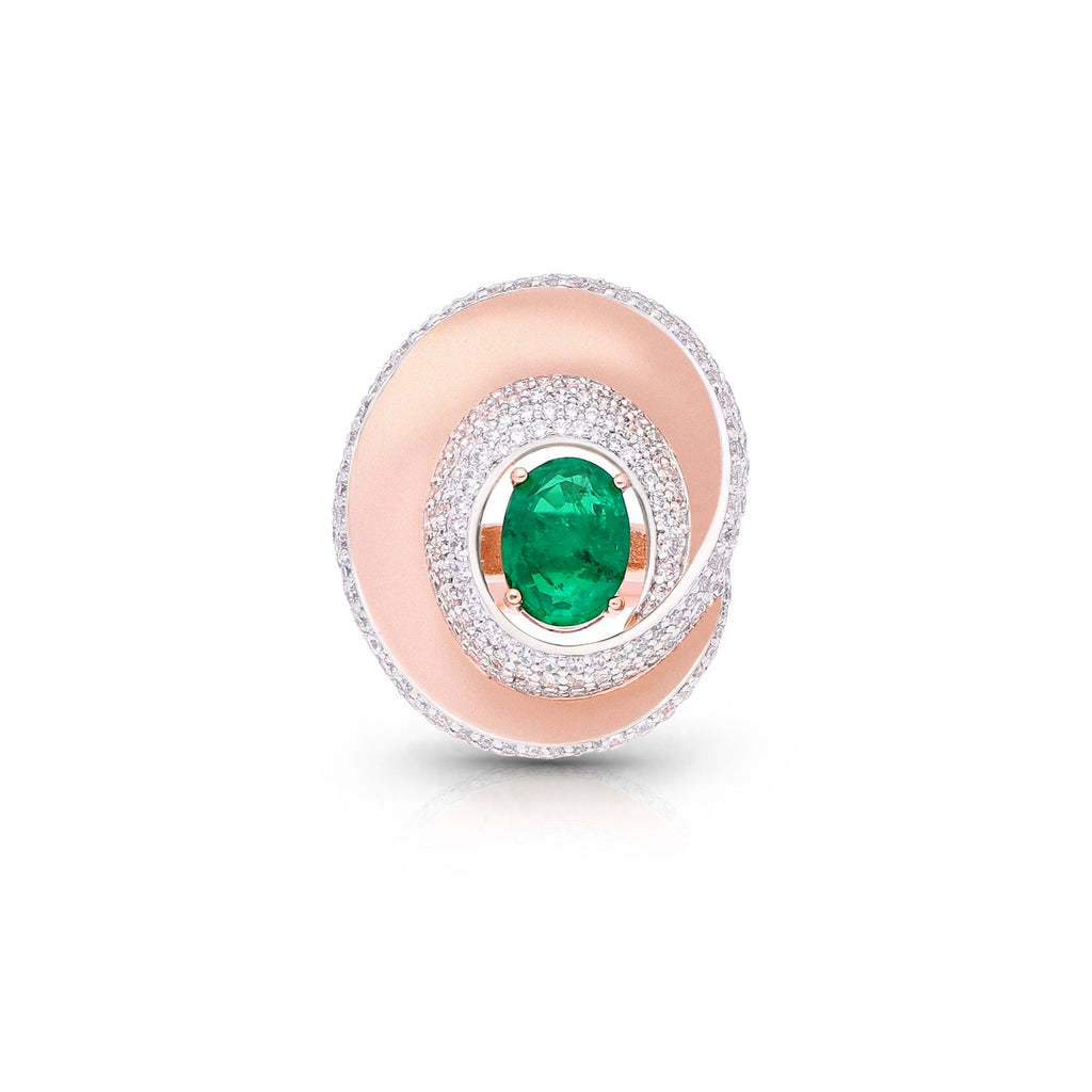 Emralith Crown Ring