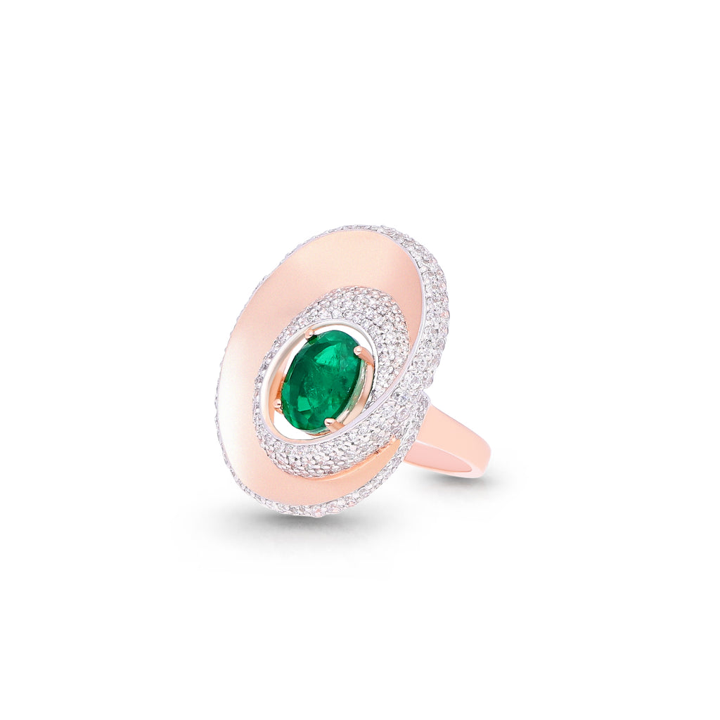 Emralith Crown Ring