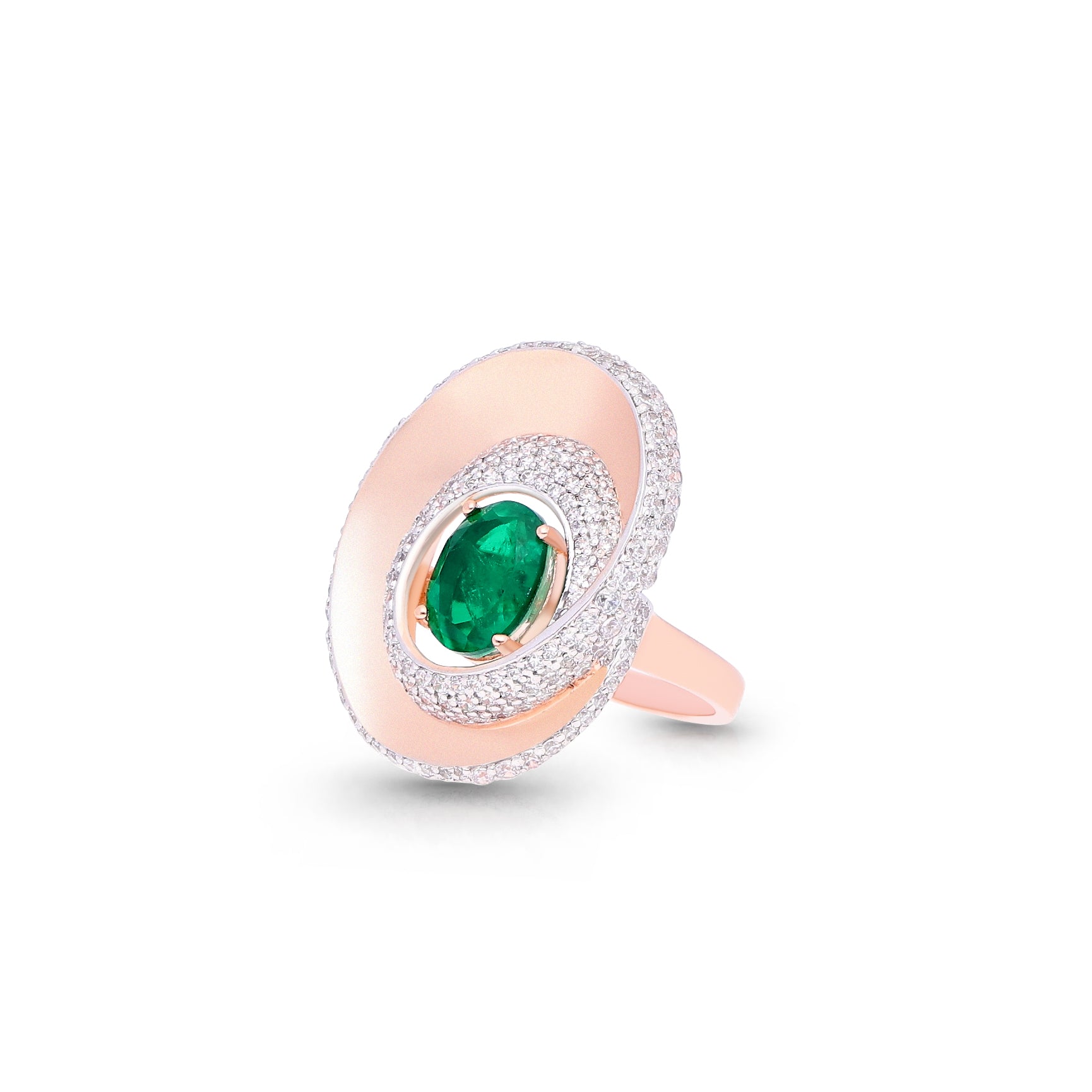 Emralith Crown Ring