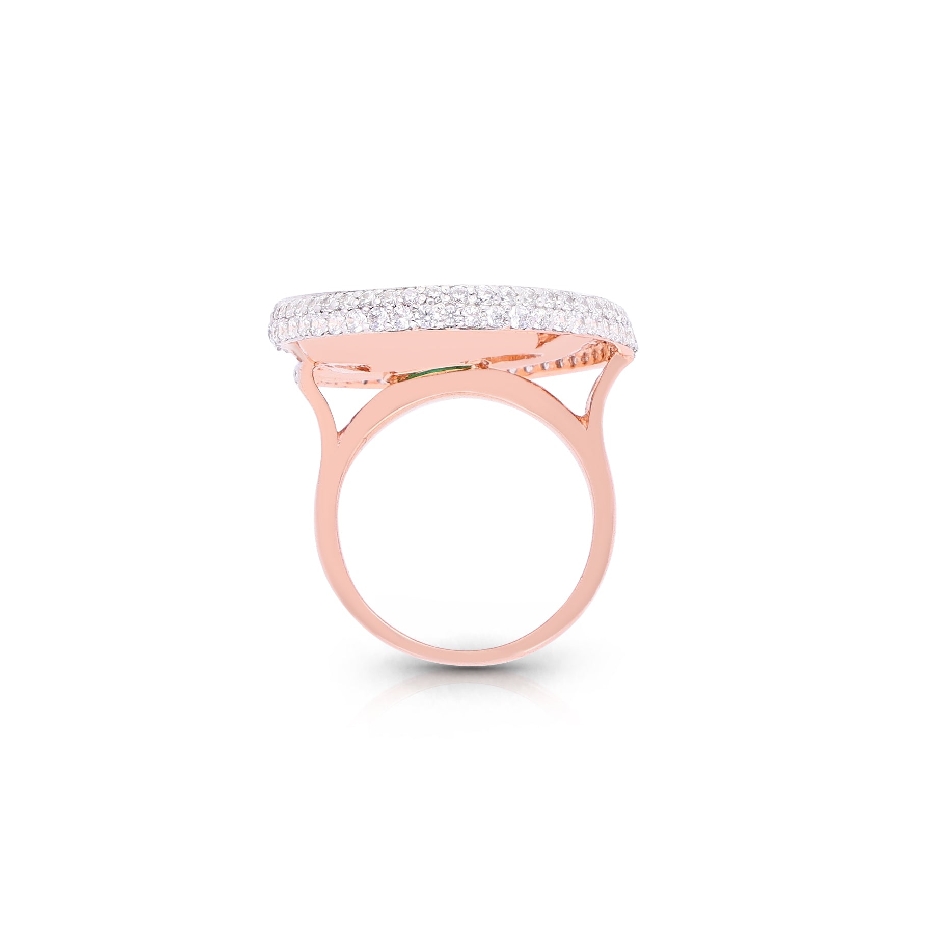 Emralith Crown Ring