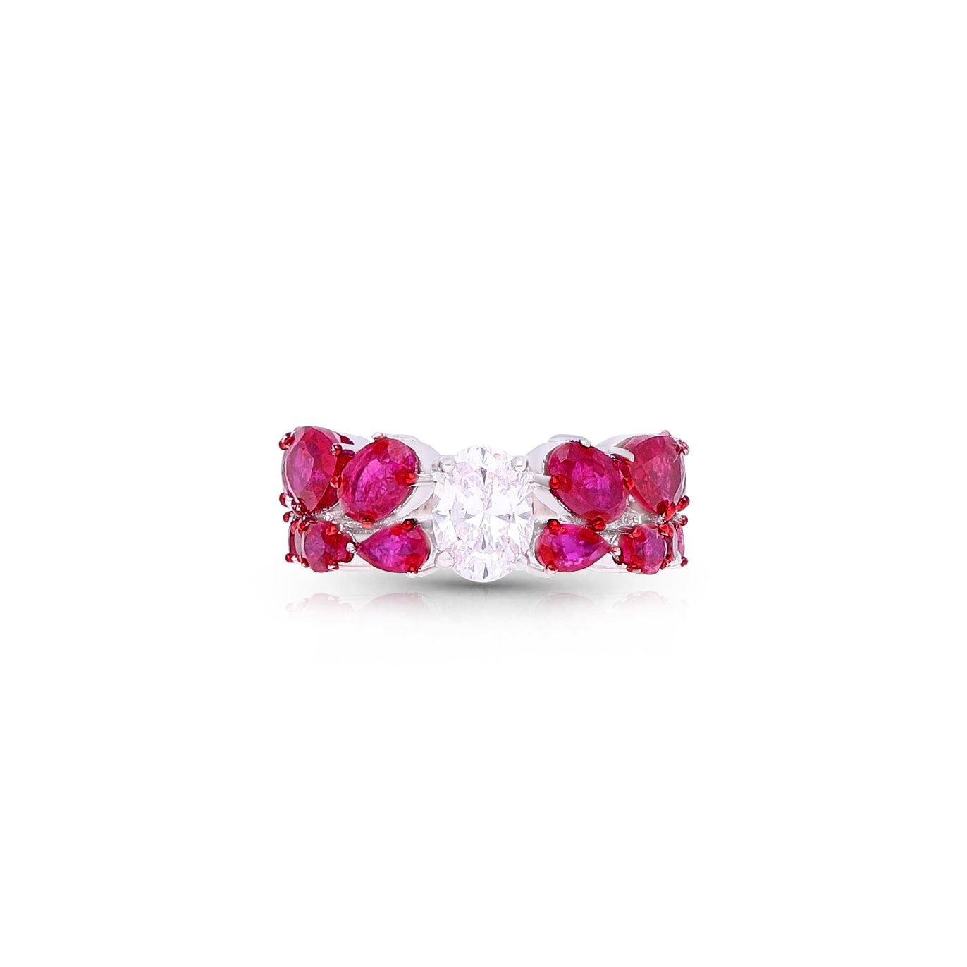 Crimson Solstice Ring