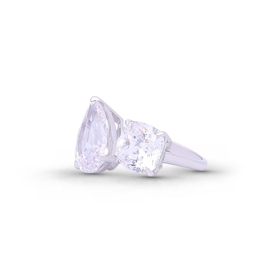 Facet Union Ring