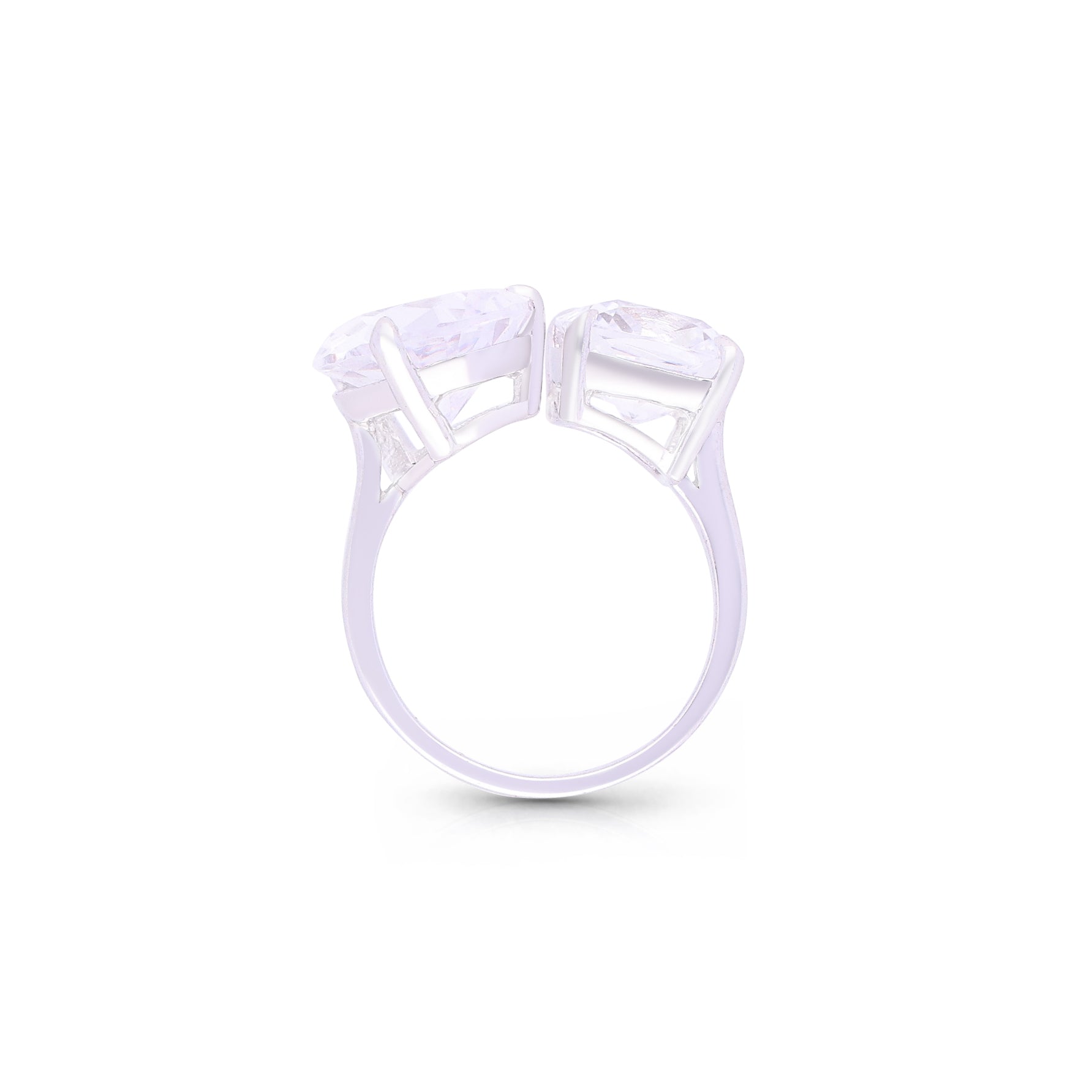 Facet Union Ring