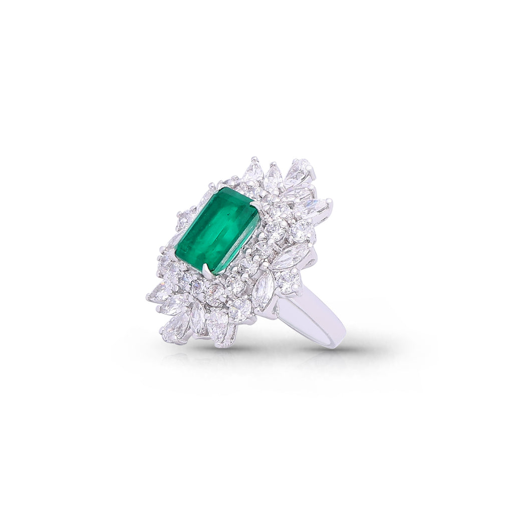 Aurelyn Mossfire Ring