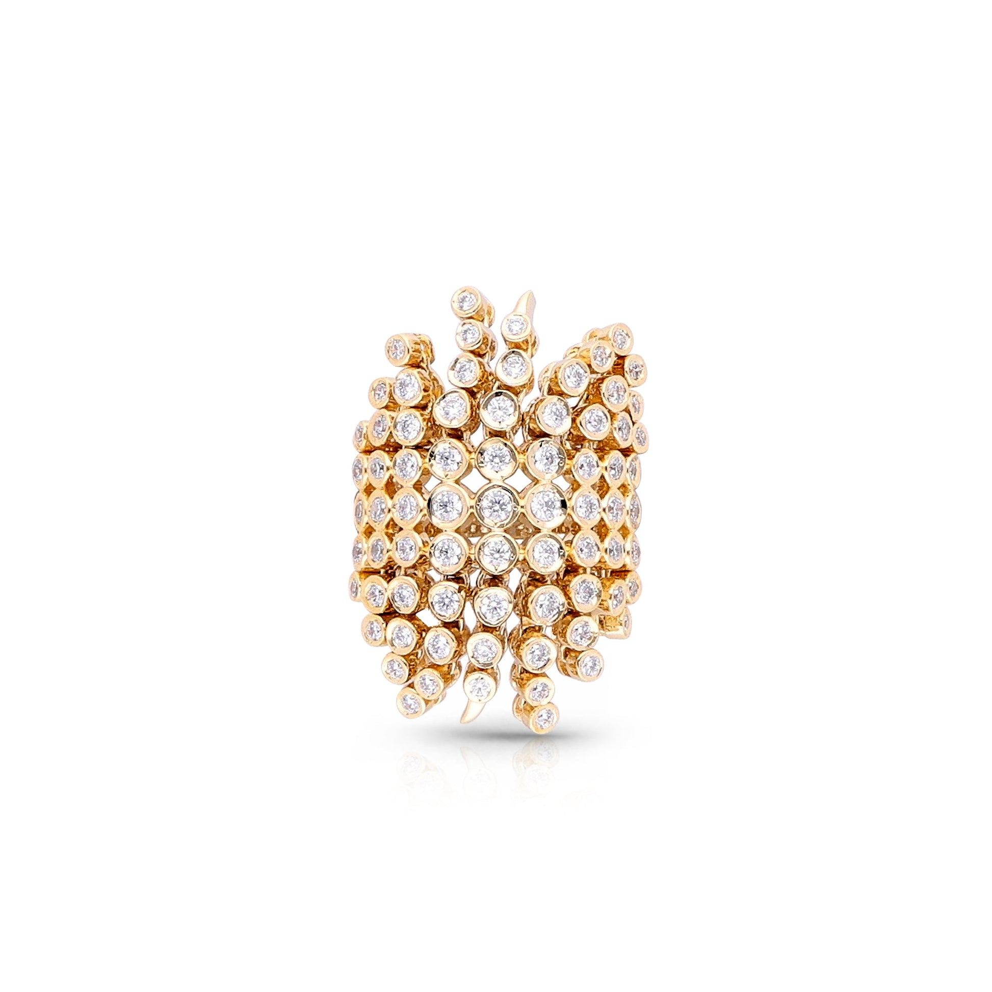 Diamond Mesh Ring