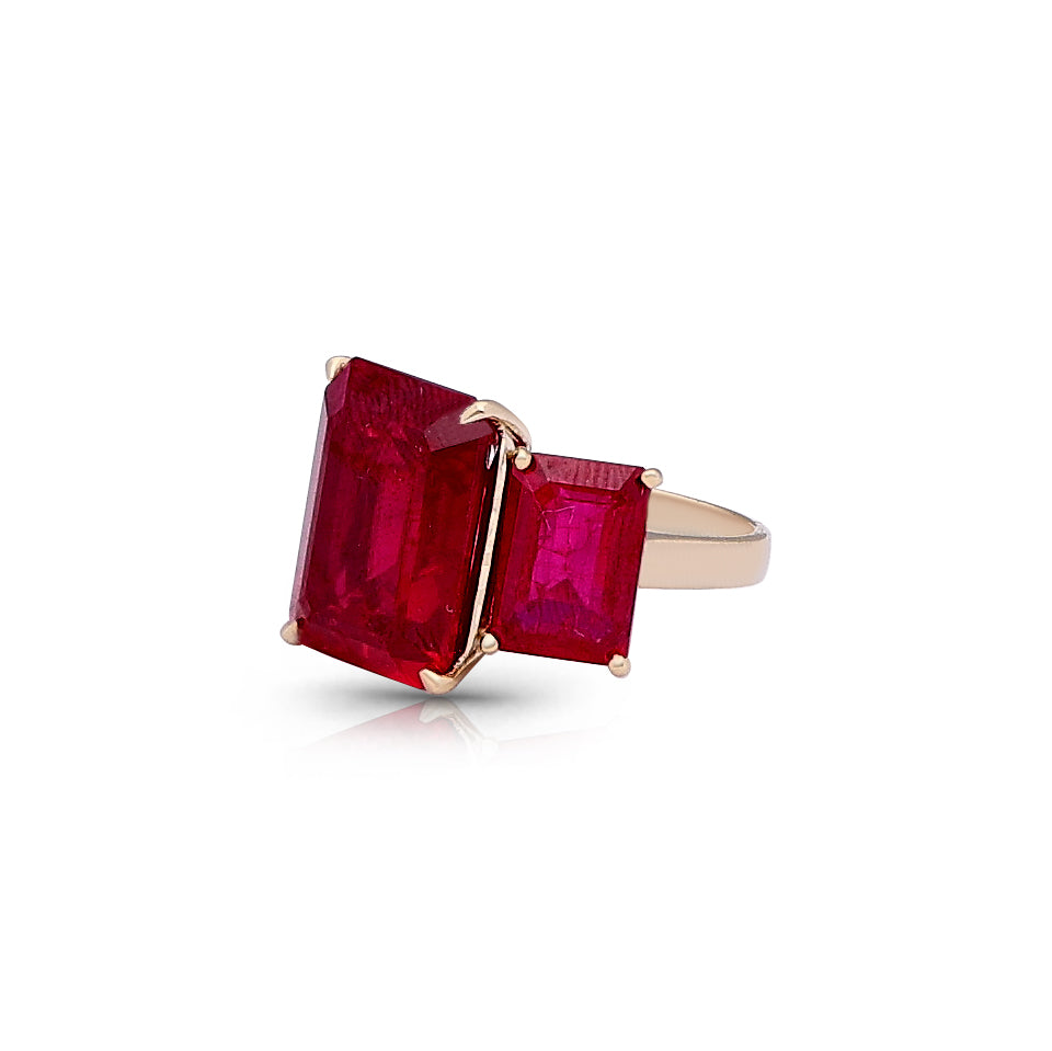Ruby Axis Ring