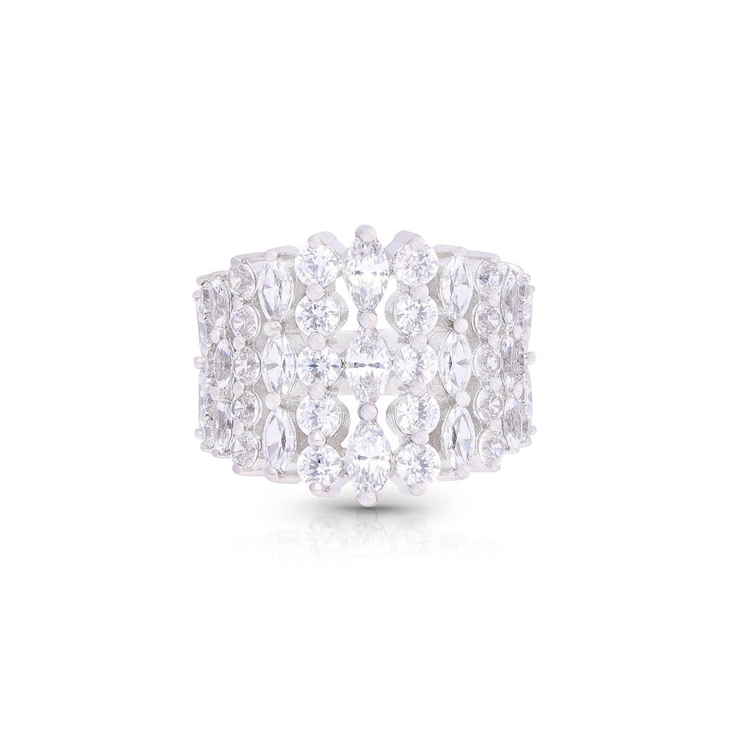 Crystal Whisper Ring