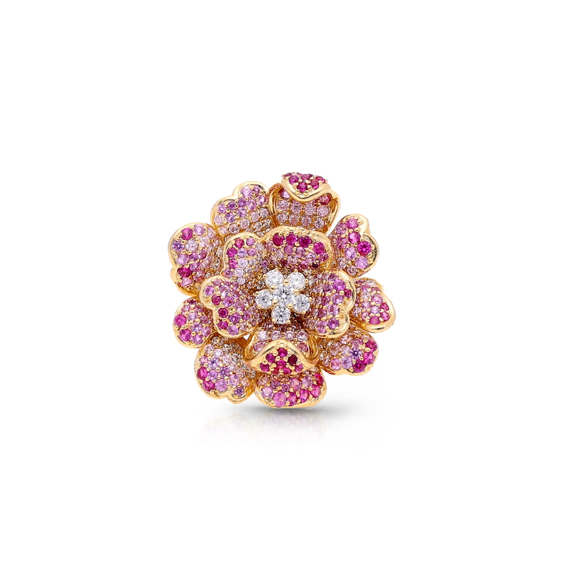 Icedout Rose Ring