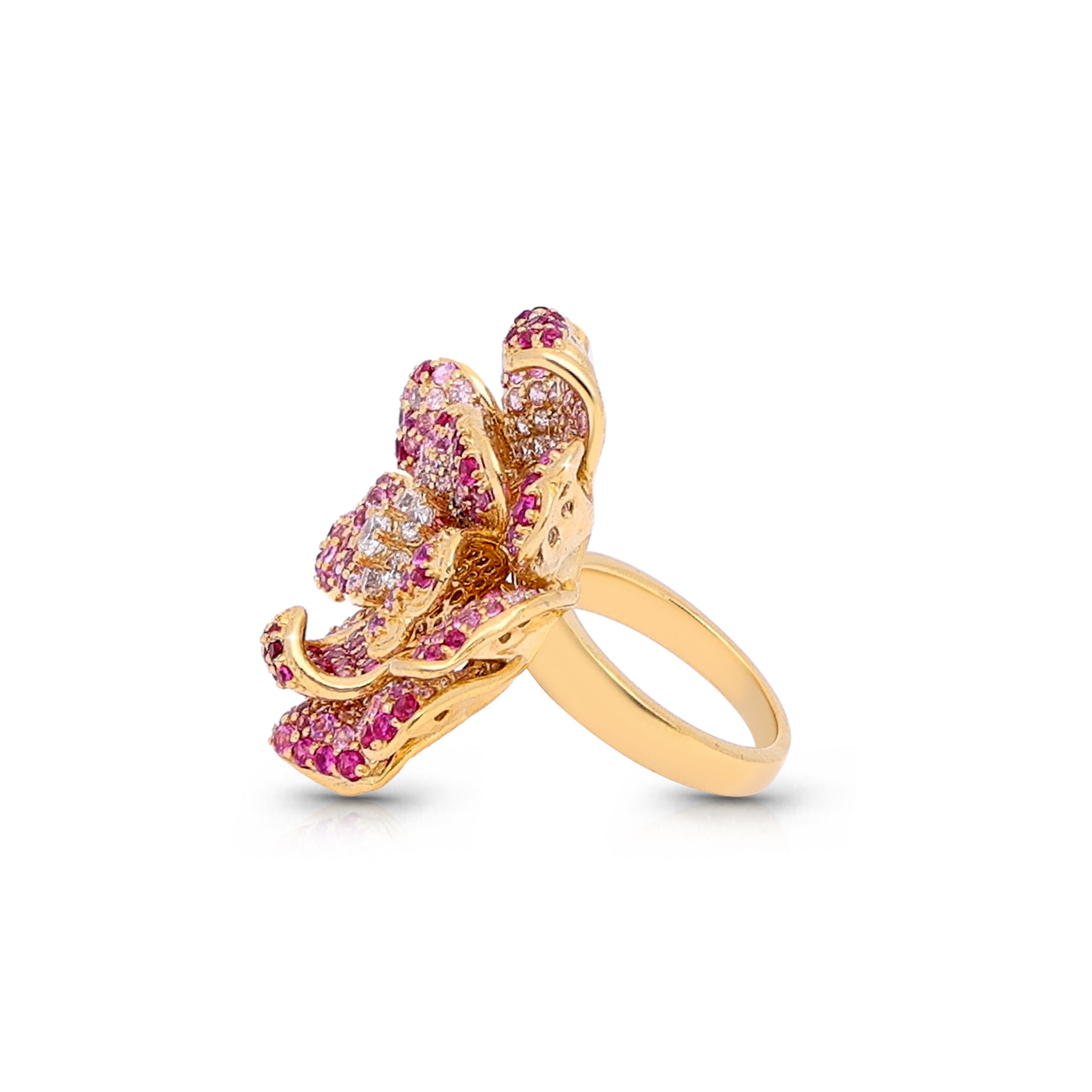 Icedout Rose Ring