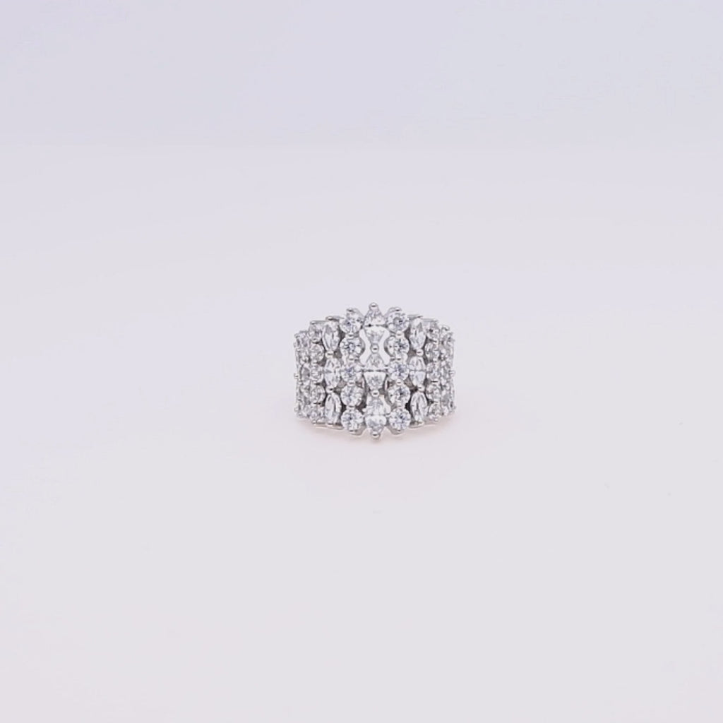 Crystal Whisper Ring