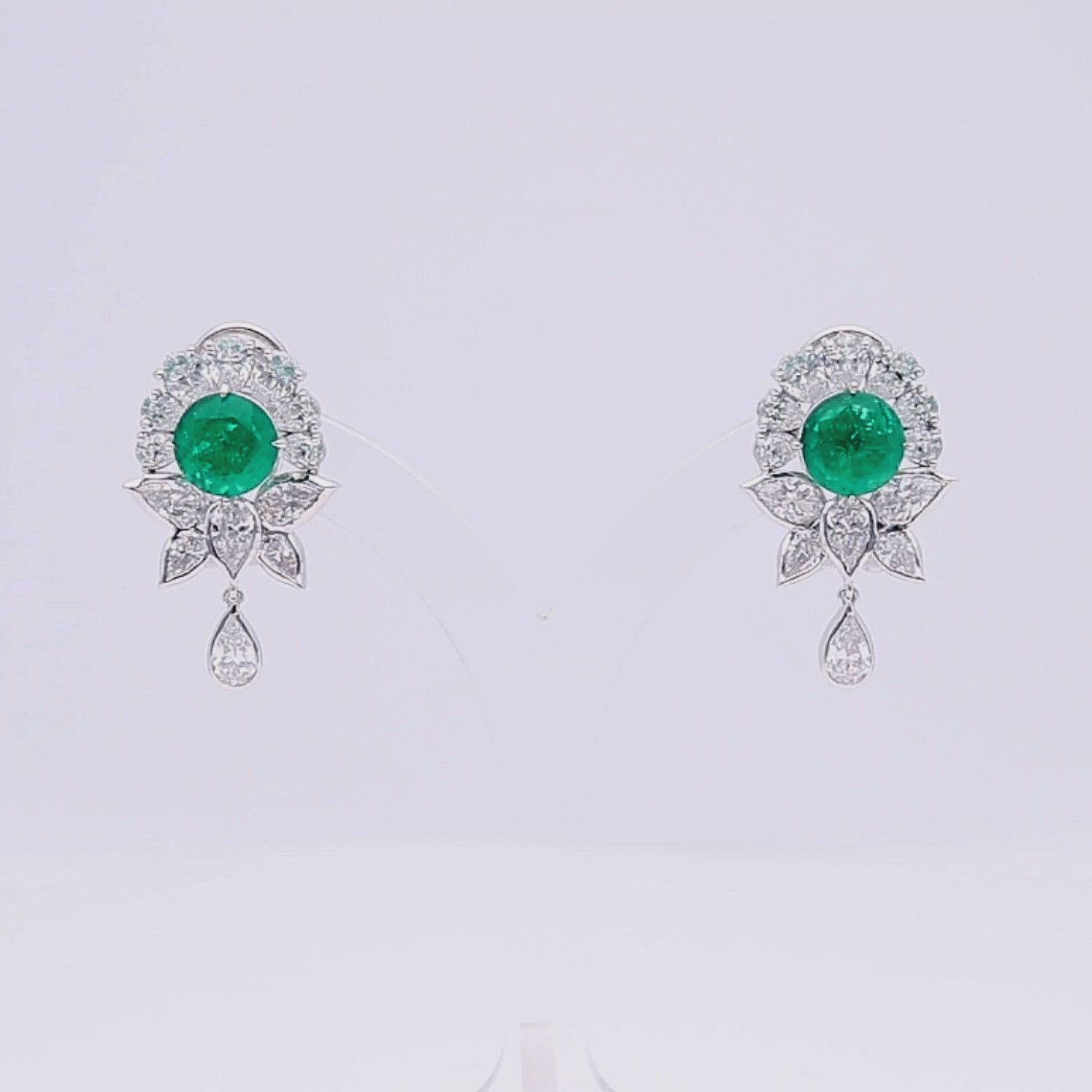 Emerald Grace Sparkle Earrings