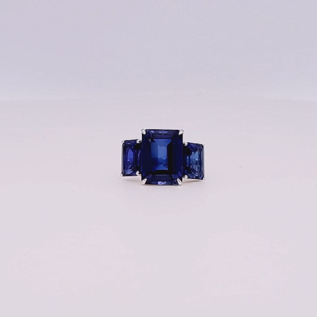 Sapphire Axis Ring