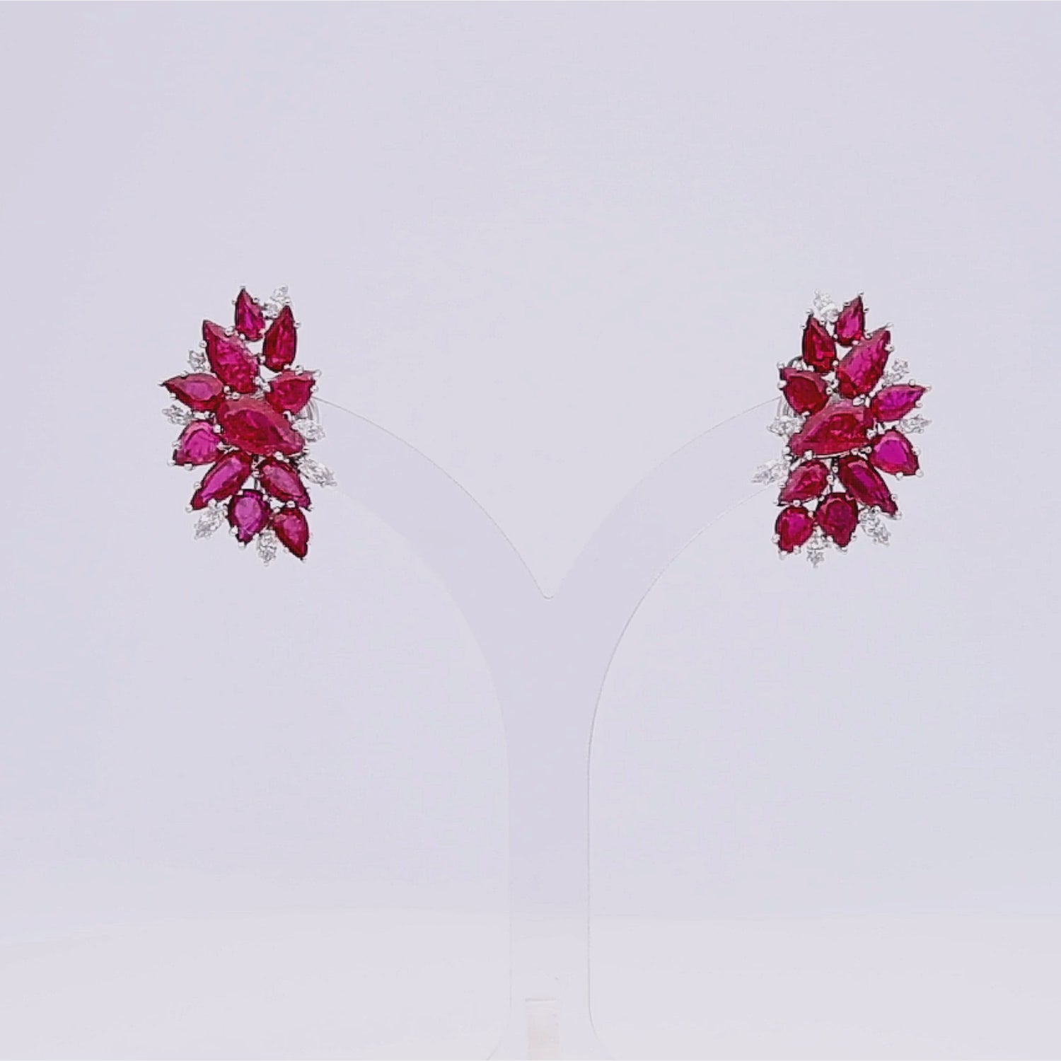 Rosette Embers Earrings