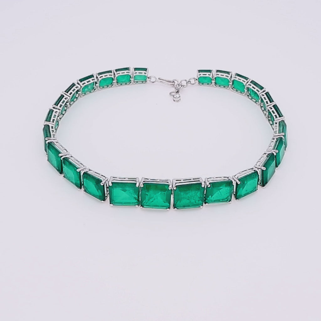 Princess Emerald Choker Necklace