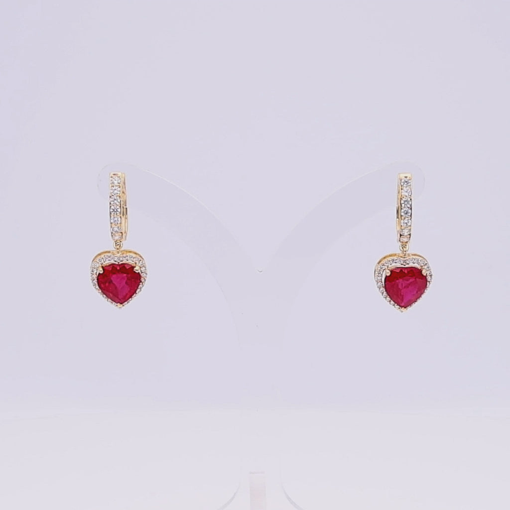 Hearts of Halcyon Earrings