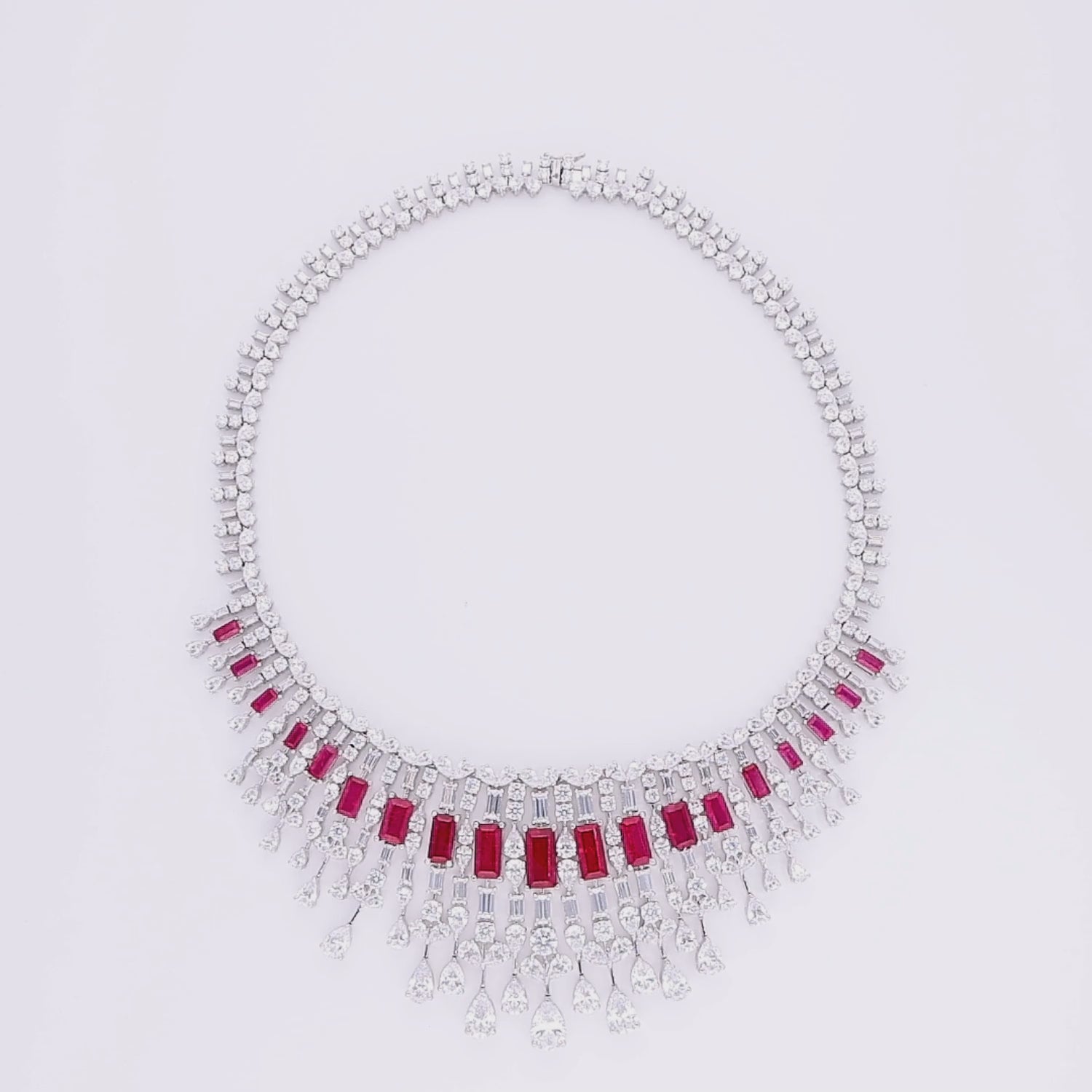 Ruby Glimer Necklace