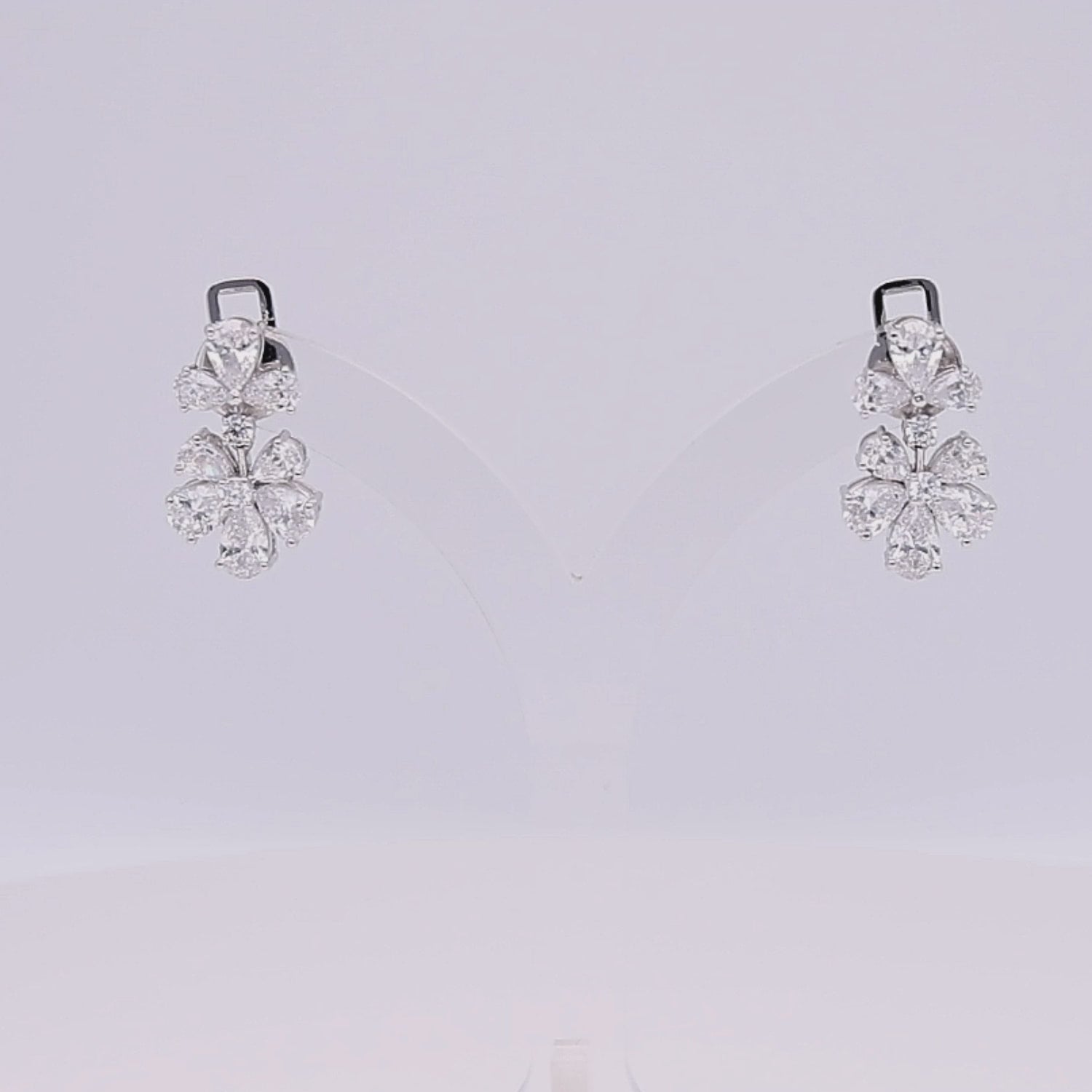 Crystal Cascade Earrings