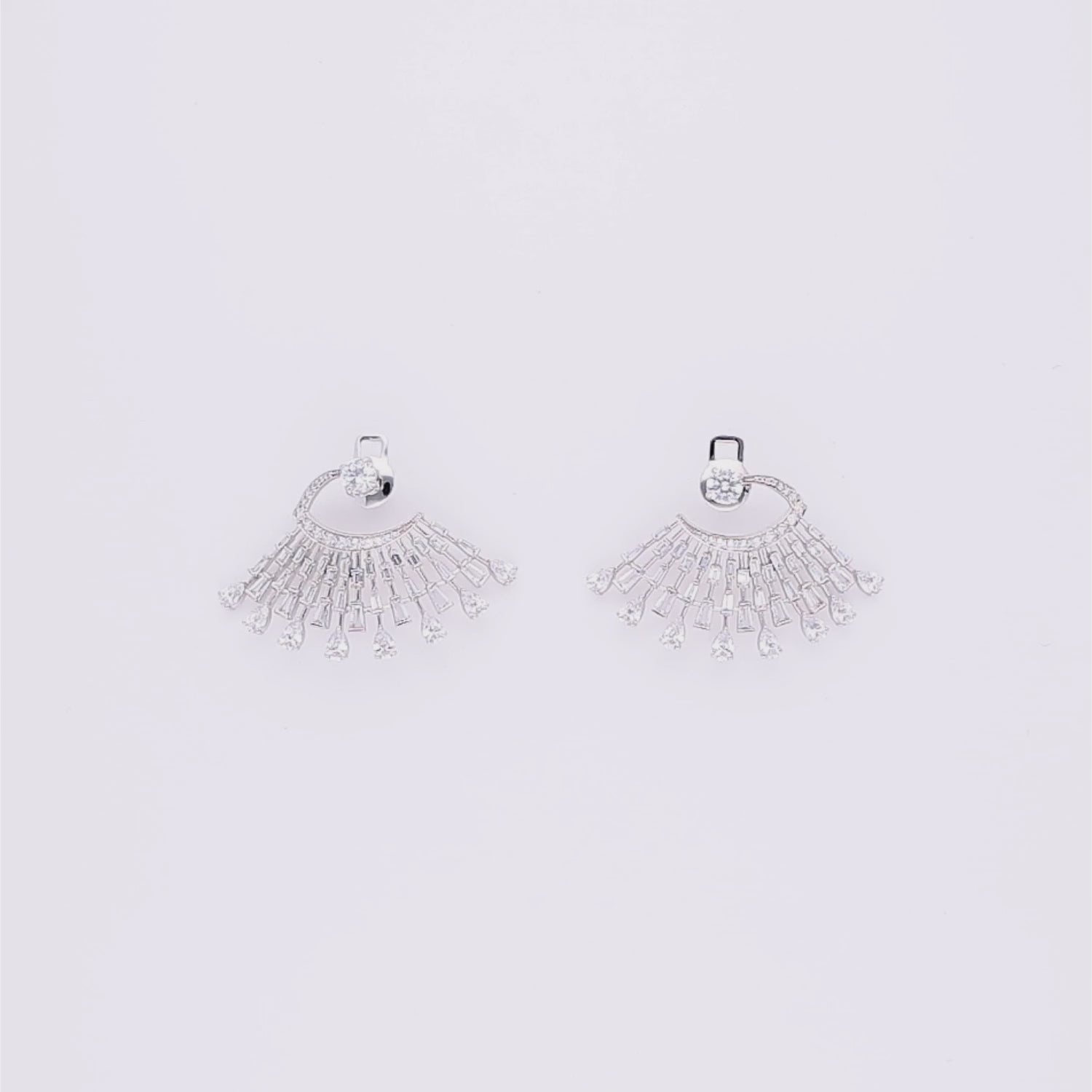 Diamond Driftline Earrings