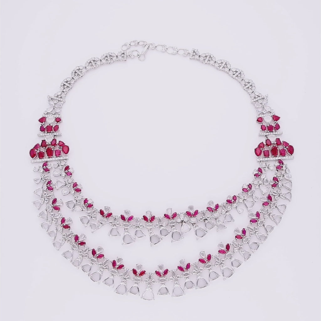Ruby Grace Multilayer Necklace