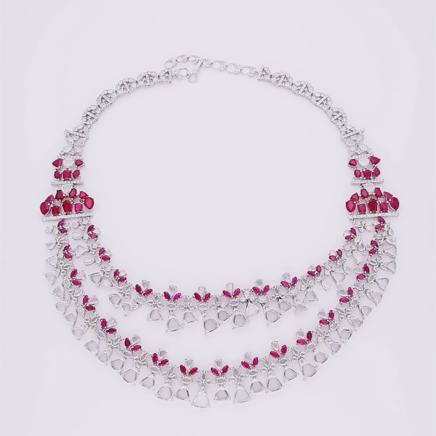 Ruby Grace Multilayer Necklace