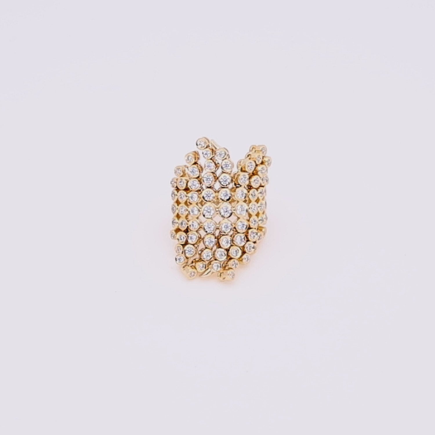 Diamond Mesh Ring