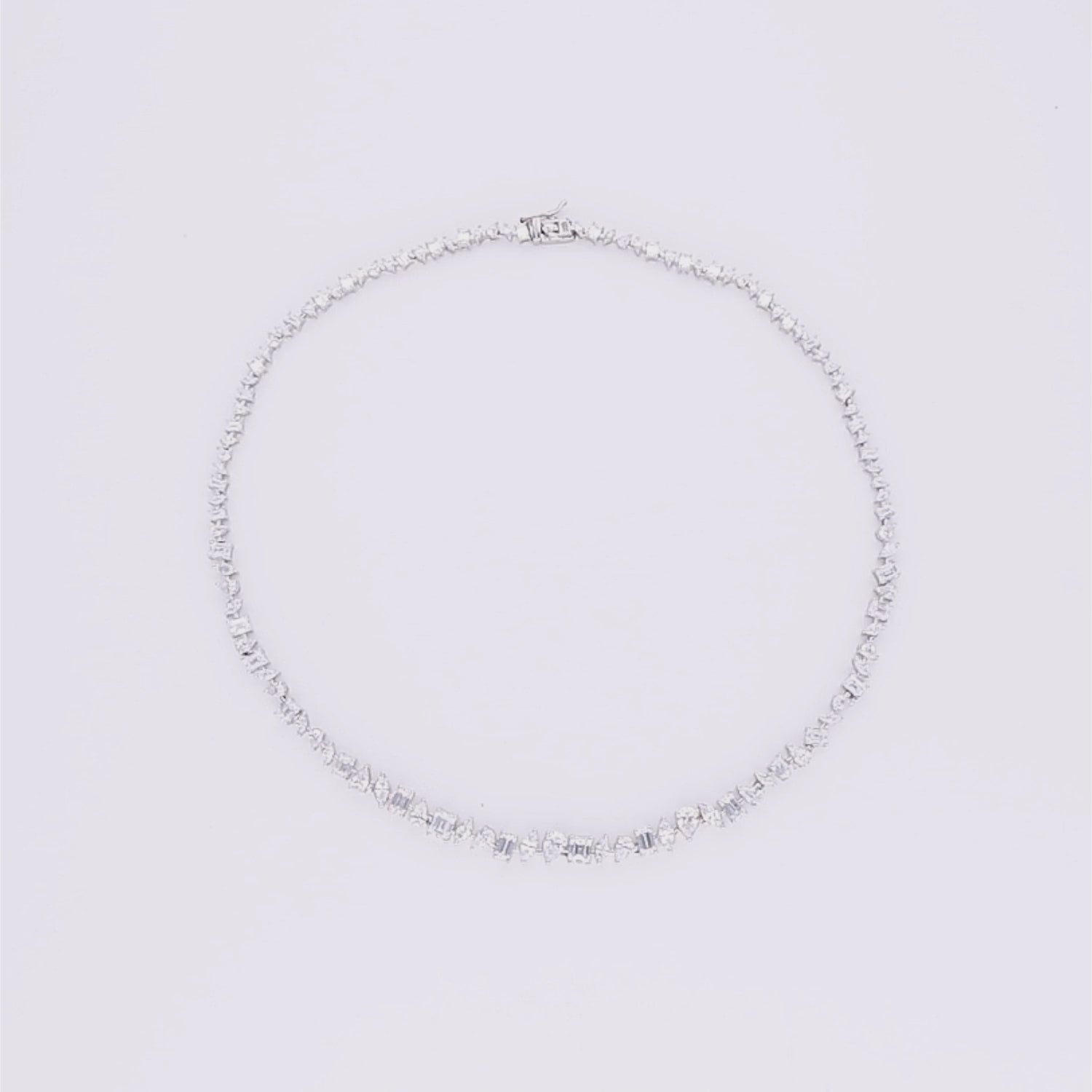 Fancycut Solitaire Diamond Grace Necklace