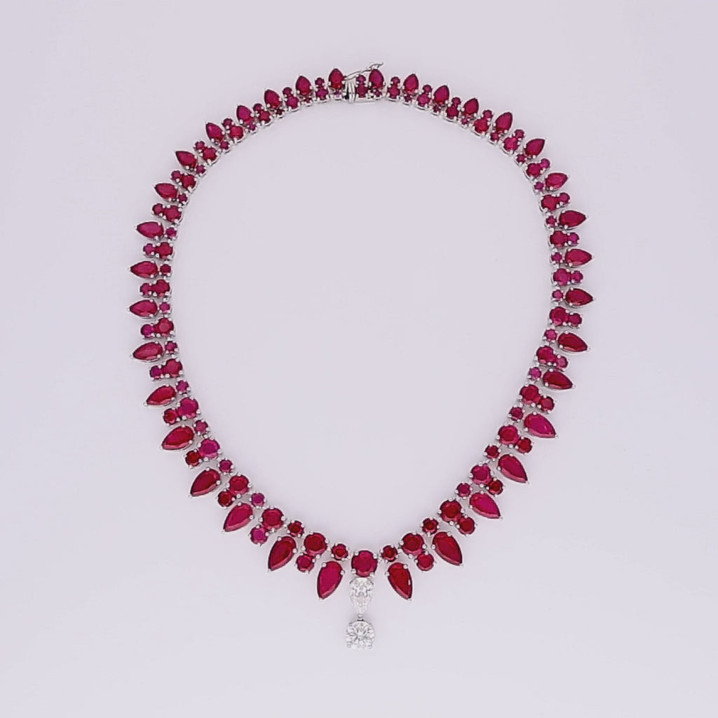 Ruby Radiance Necklace